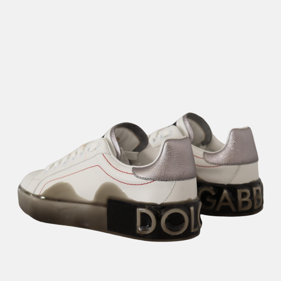 Дамски маратонки DOLCE & GABBANA
Elegant White Portofino Sneakers