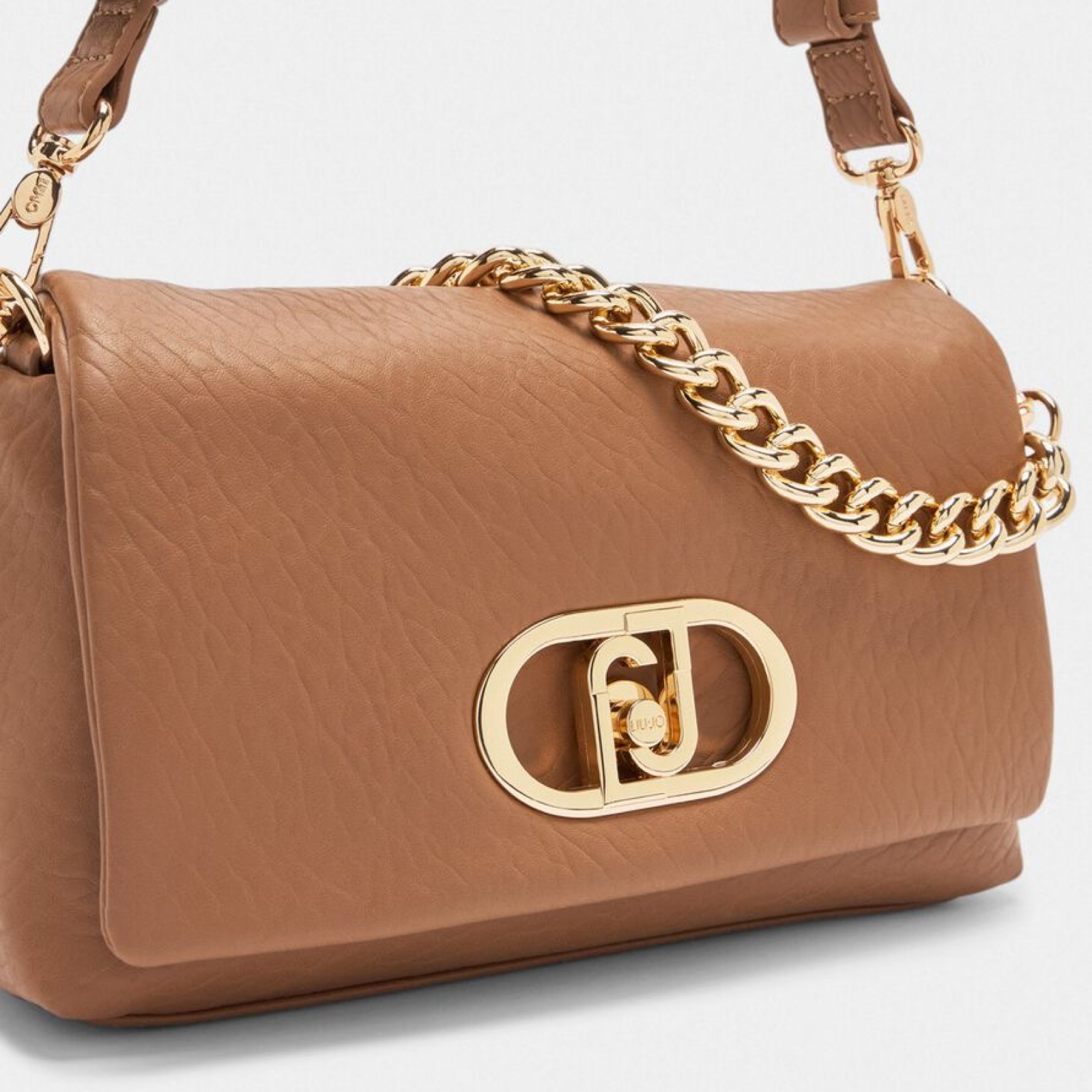 Дамска кафява чанта Liu Jo Women Shoulder Bag AF5138 E0161 Close-Up