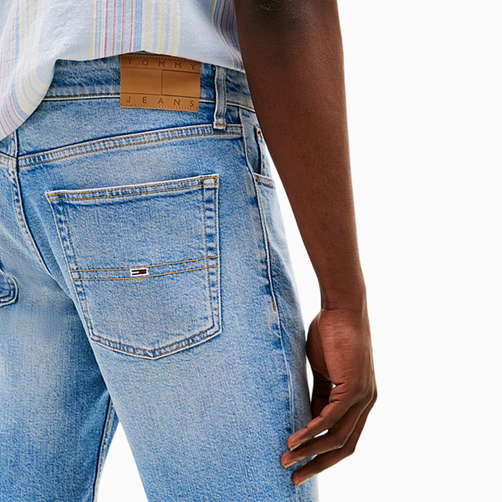 Мъжки къси дънки Tommy Hilfiger DM0DM20954 Close-Up