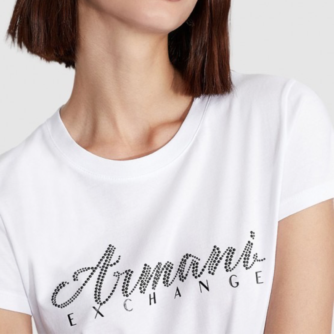 Дамска бяла тениска Armani Exchange 
8NYT91 YJG3Z 1000