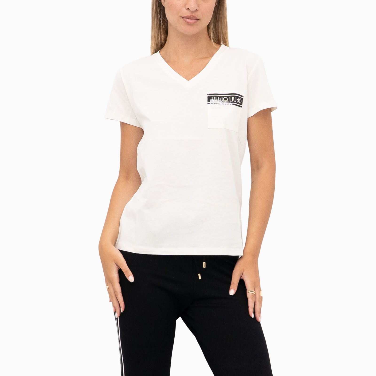 Дамска тениска Liu Jo Women T-shirt TF5167 JS923 Front View