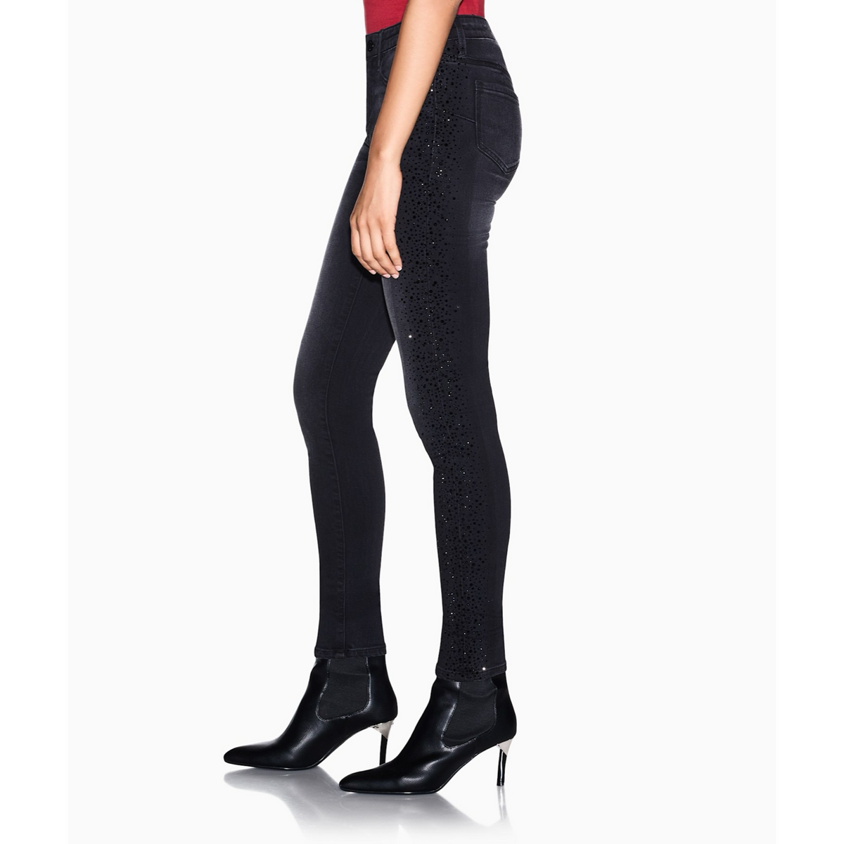 Дамски дънки Armani Exchange Women Jeans XW000129 AF25779 MC002 Side View