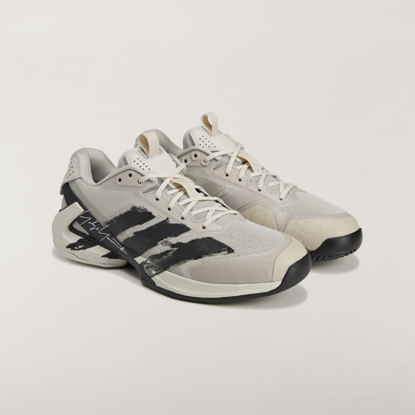 Мъжки маратонки Men’s sneakers Y-3 Adizero Ubersonic 5 JP7719 Orbit Grey lateral view