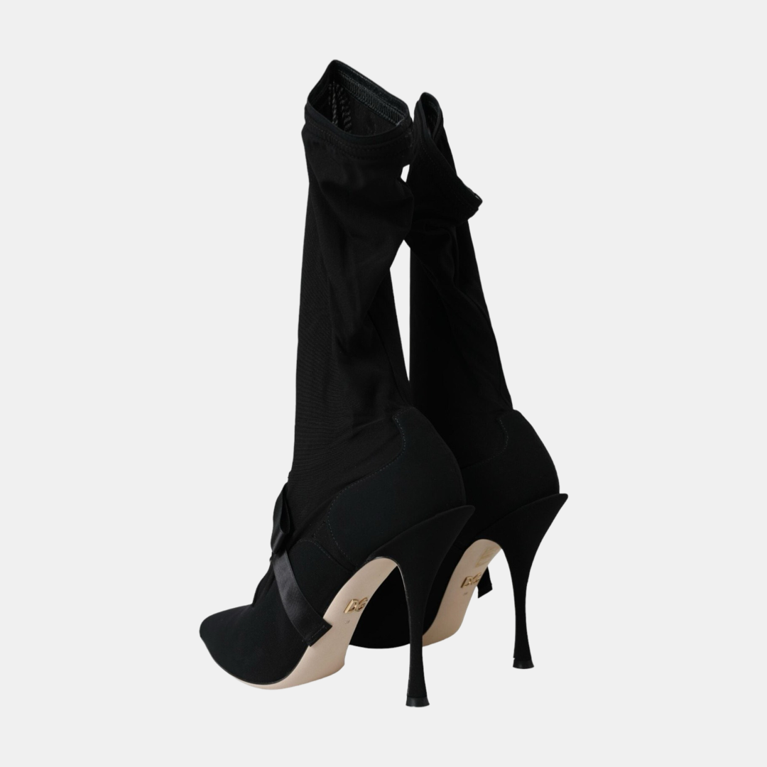 Дамски обувки с ток Dolce & Gabbana Stiletto Heels Women Boots