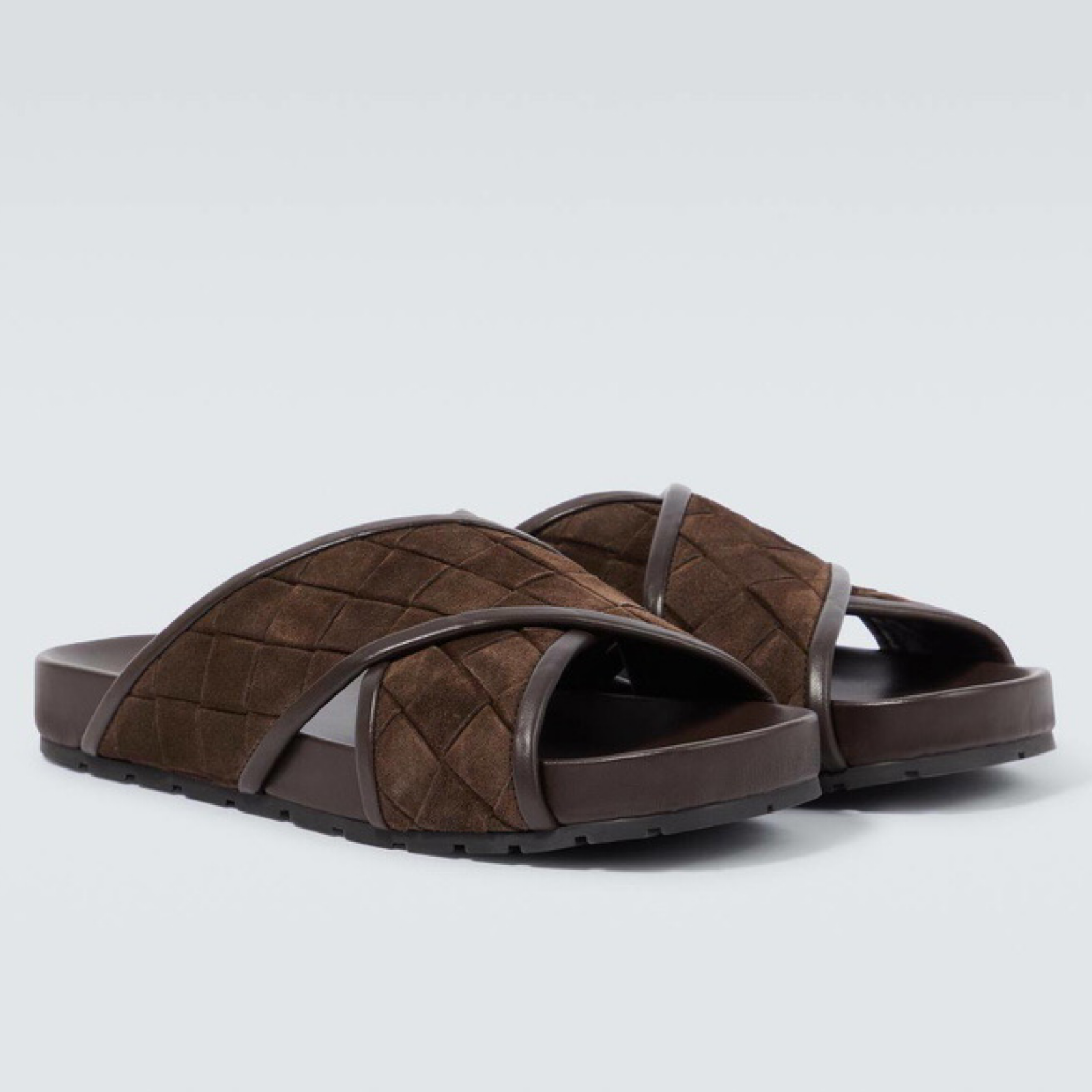 Bottega Veneta Tarik Criss Cross Sandal Lateral View