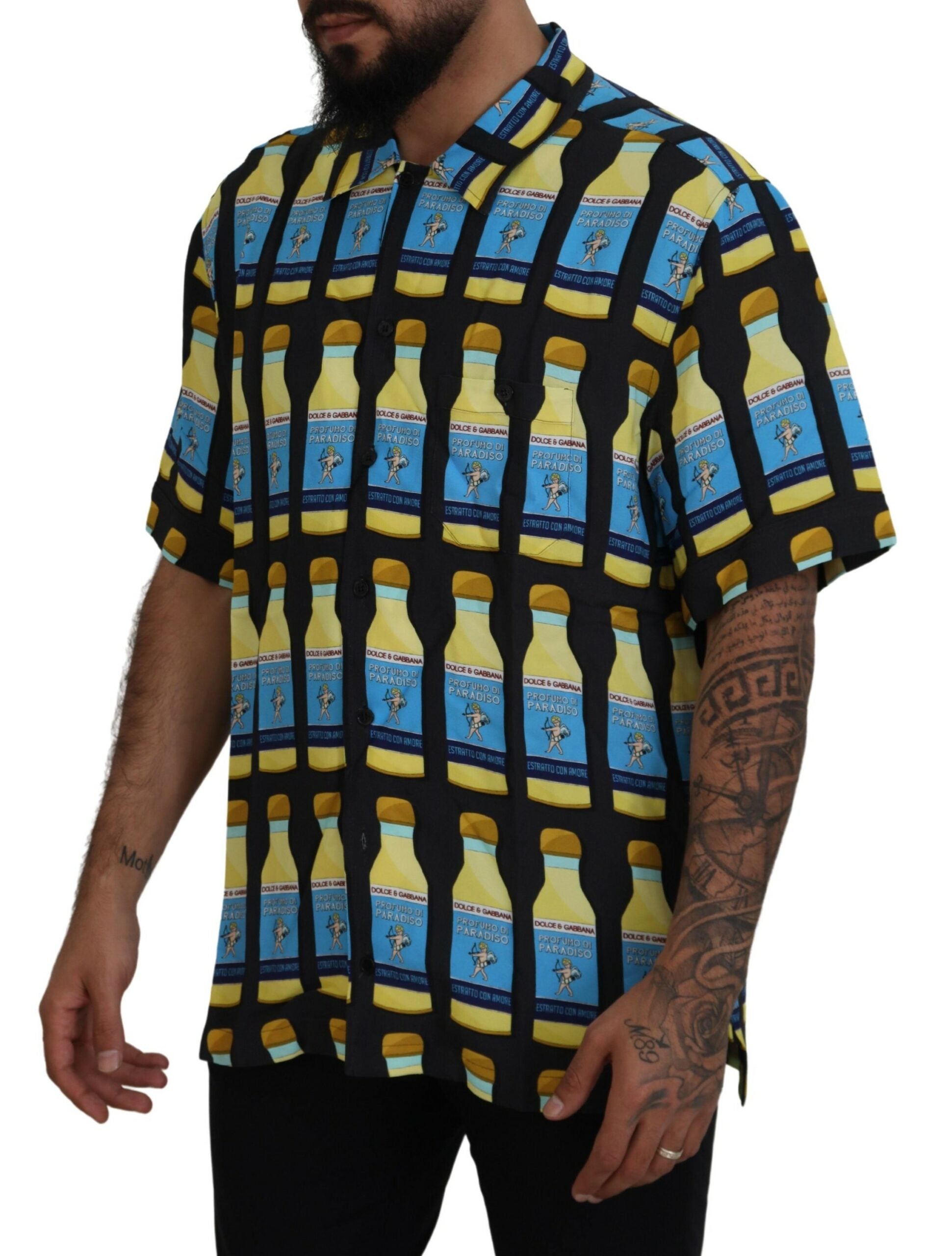 Елегантна ежедневна риза с множество щампи Dolce &amp; Gabbana