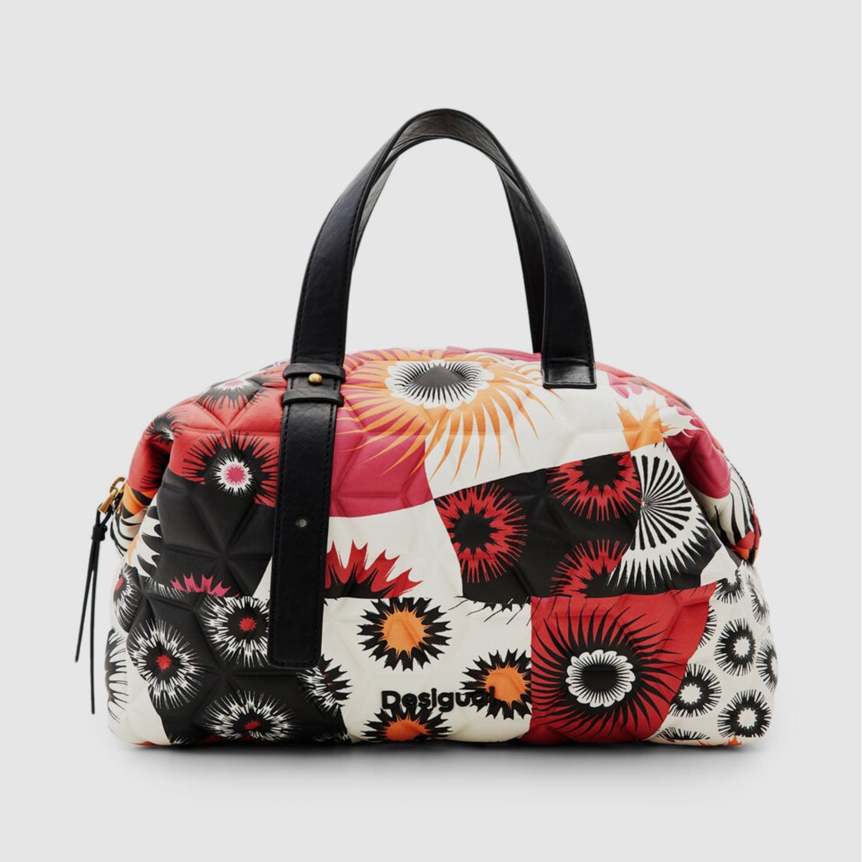 Дамска пачуърк чанта Women’s geometric patchwork handbag Desigual 23WAXP35 9019U