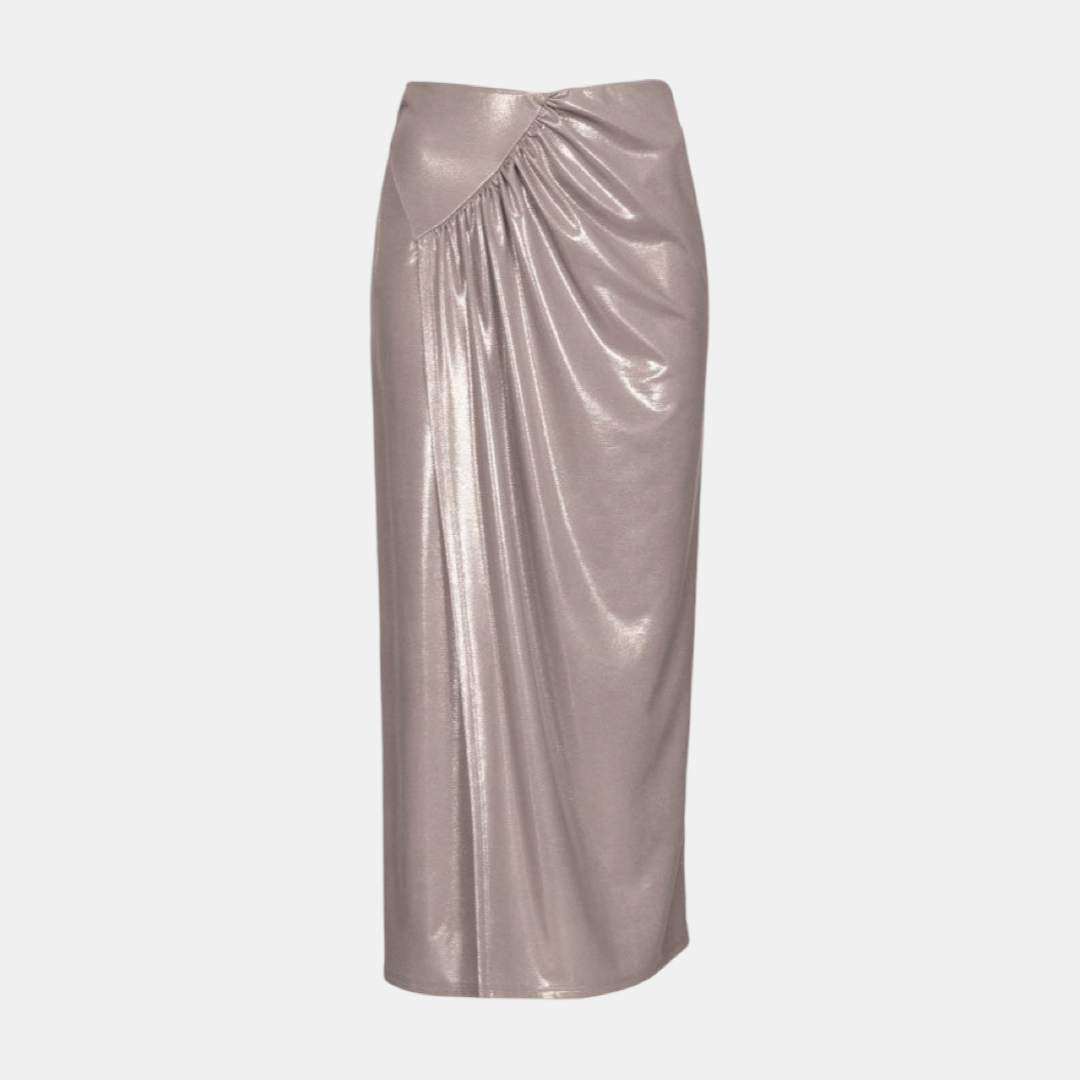 Дамска пола PINKO Beige Polyester Skirt