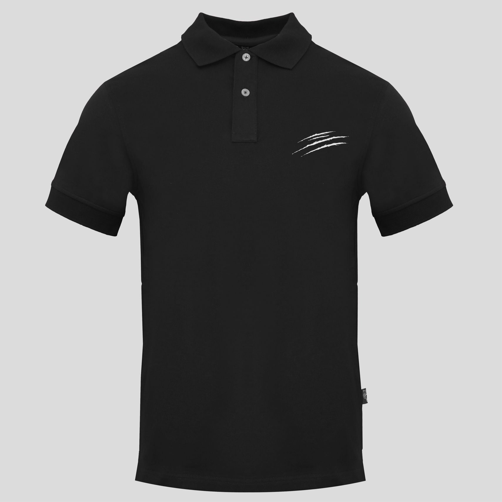 Мъжка поло тениска с яка Plein Sport PIPS50499_BLACK в черно