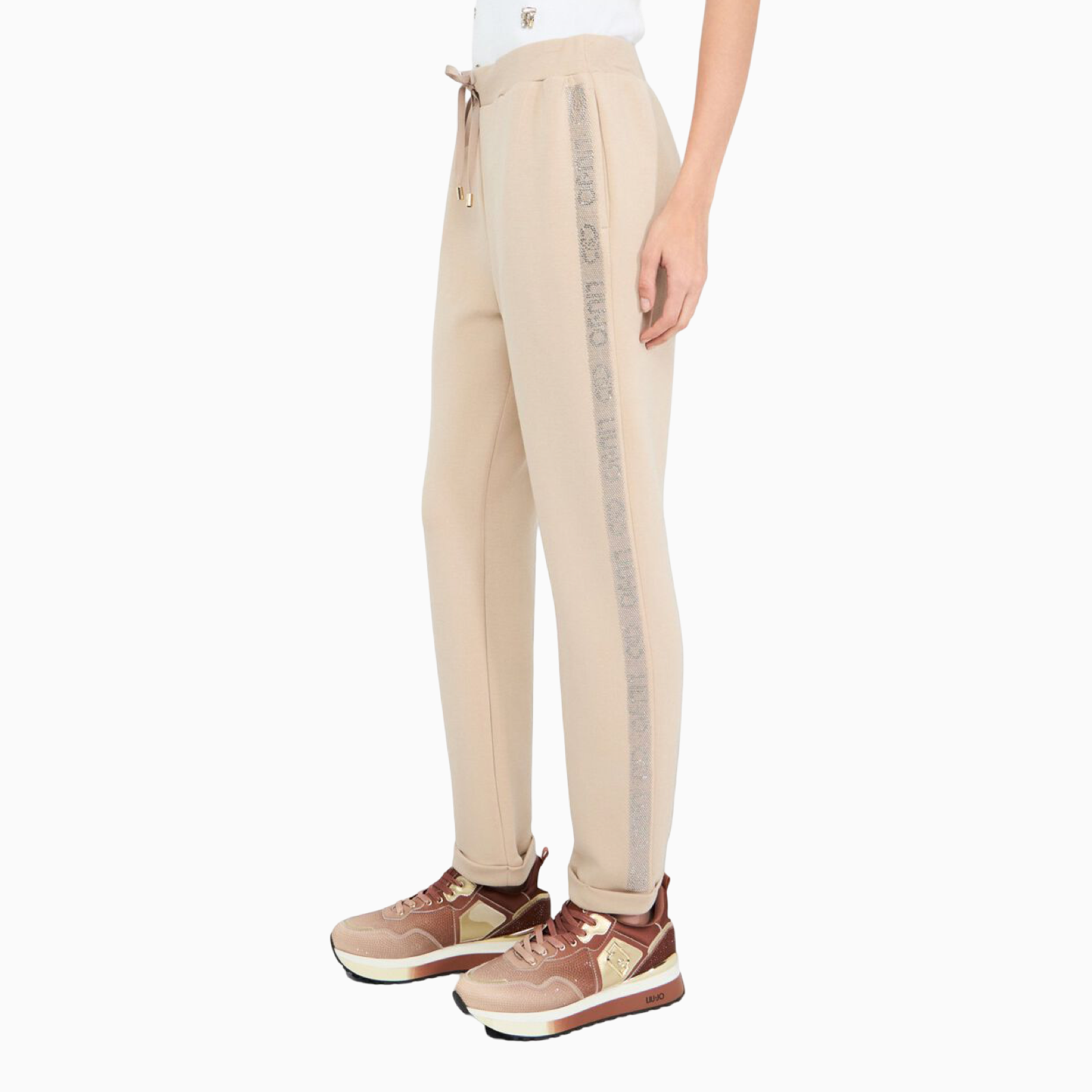 Дамско спортно долнище Liu Jo Women Sweatpants TF5093 J4616 Side View