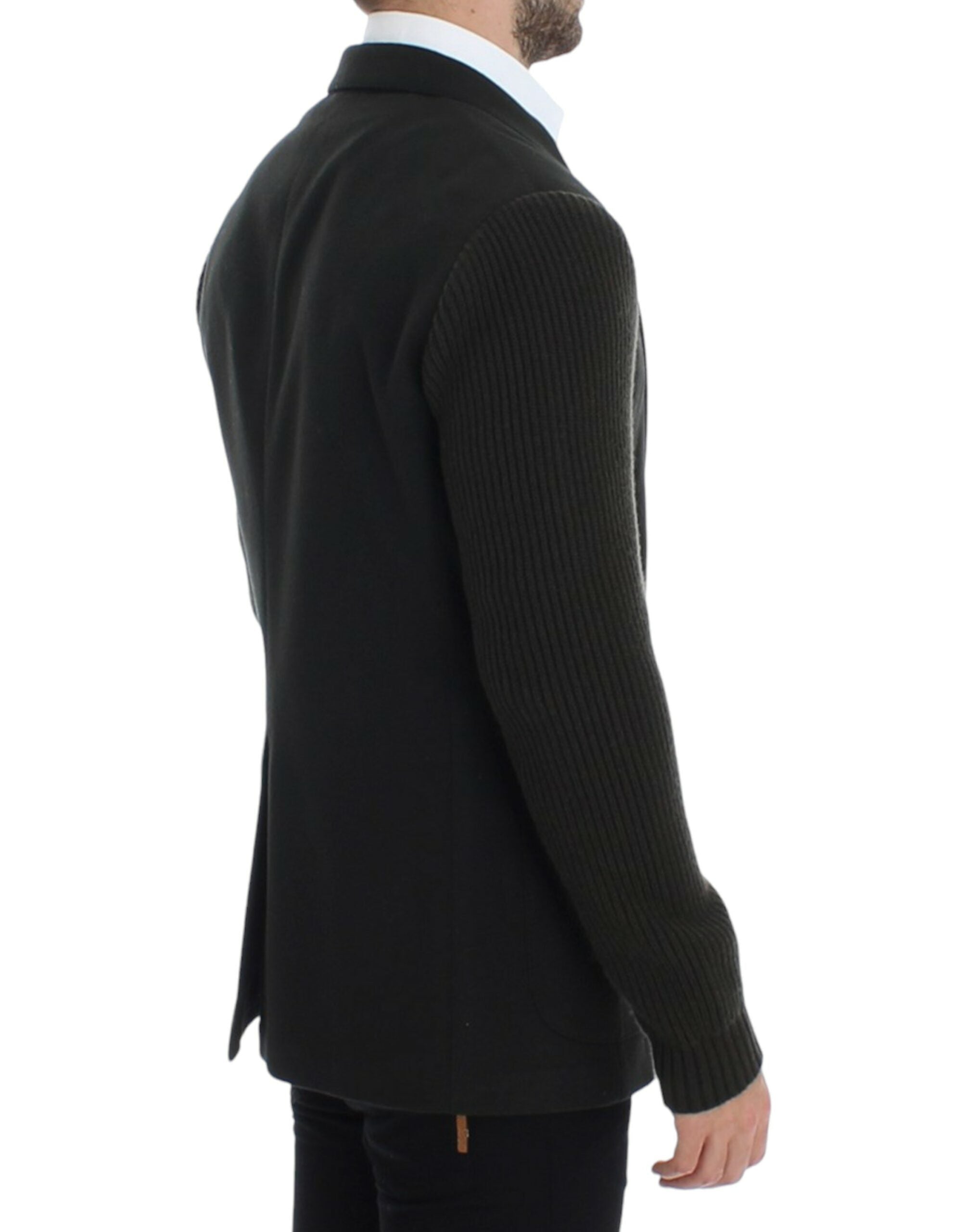 Dolce &amp; Gabbana Елегантно сако от зелен кашмирен блейзър