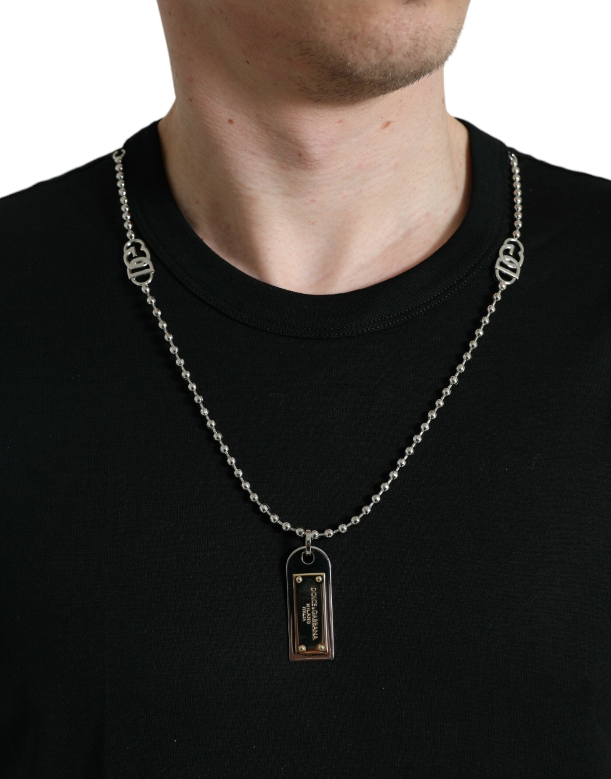 Мъжка тениска Dolce &amp; Gabbana Necklace