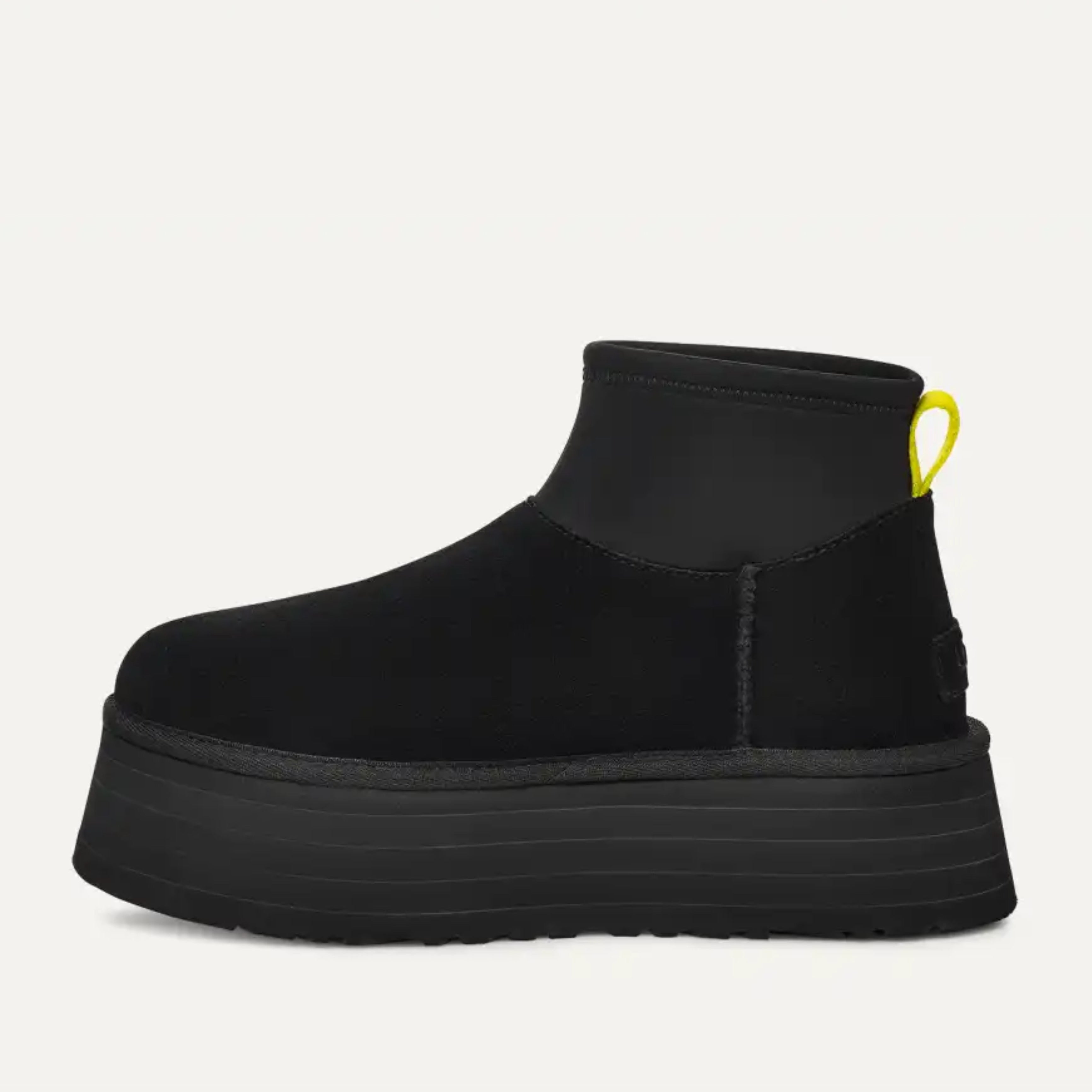 Дамски боти на платформа Women’s UGG Classic Mini Dipper Boots 1168170 Black medial view