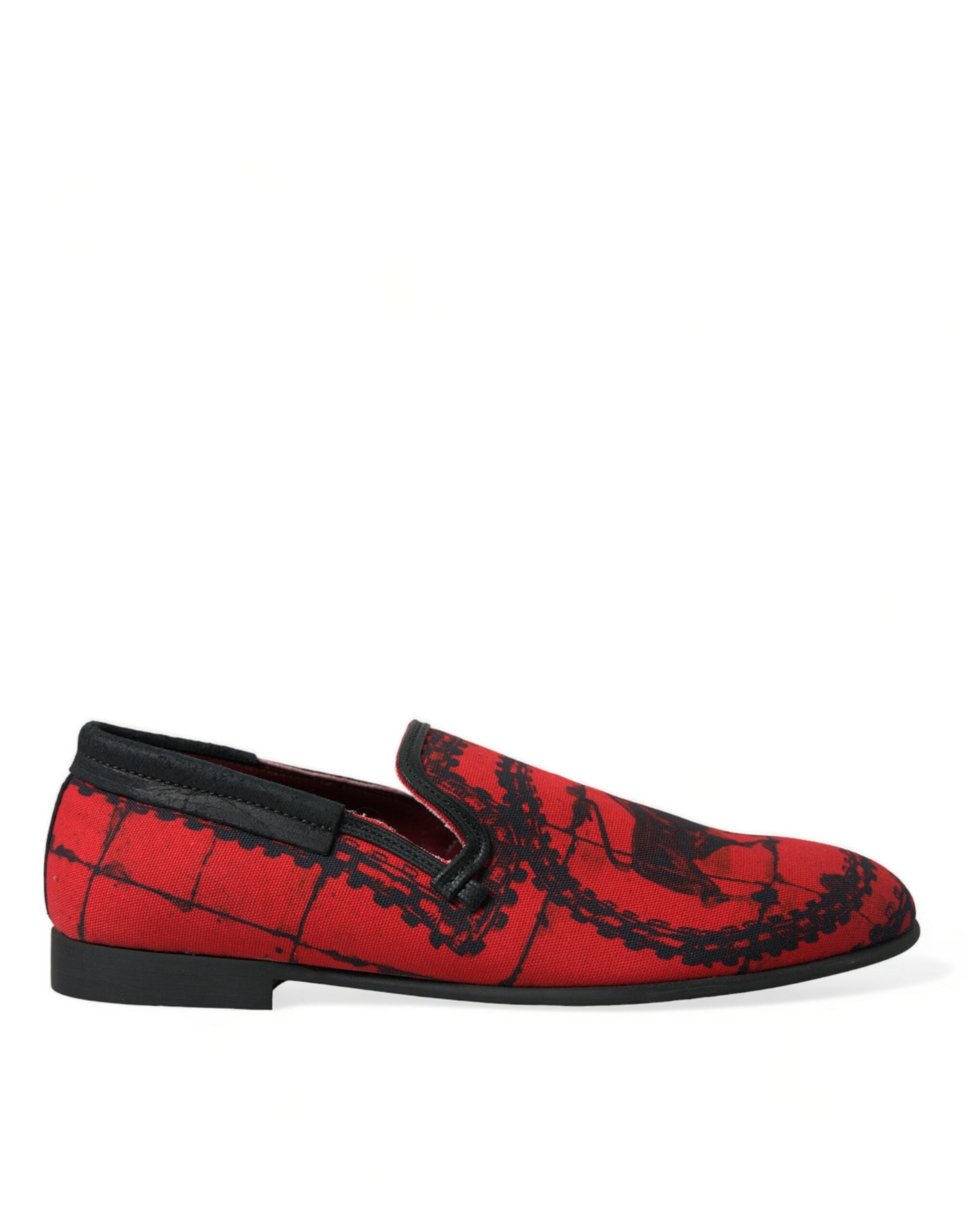 Dolce &amp; Gabbana, вдъхновени от Torero, луксозни червени и черни мокасини