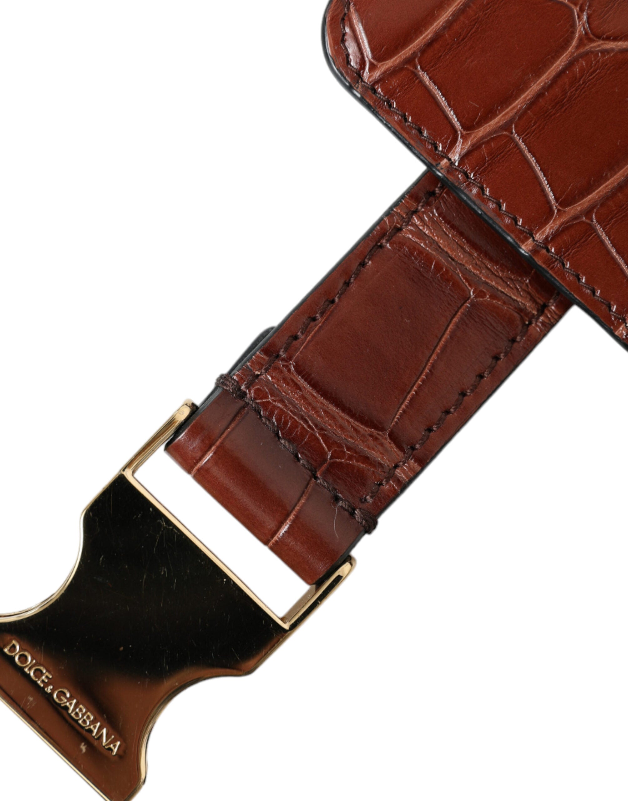 Dolce &amp; Gabbana Elegant Leather Airpod &amp; Coin Portse Duo