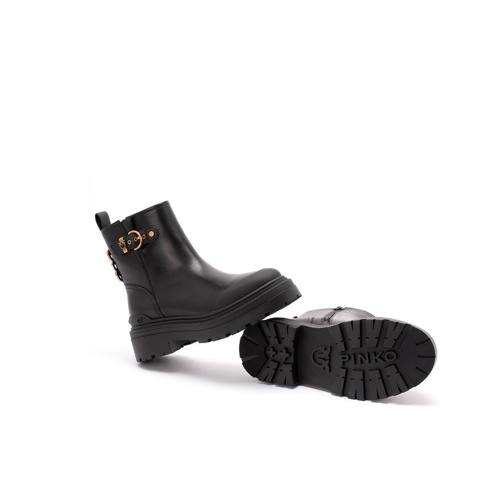 Дамски боти Women’s ankle boots PINKO Mia SD0409 P001 Z99 Black mixed view