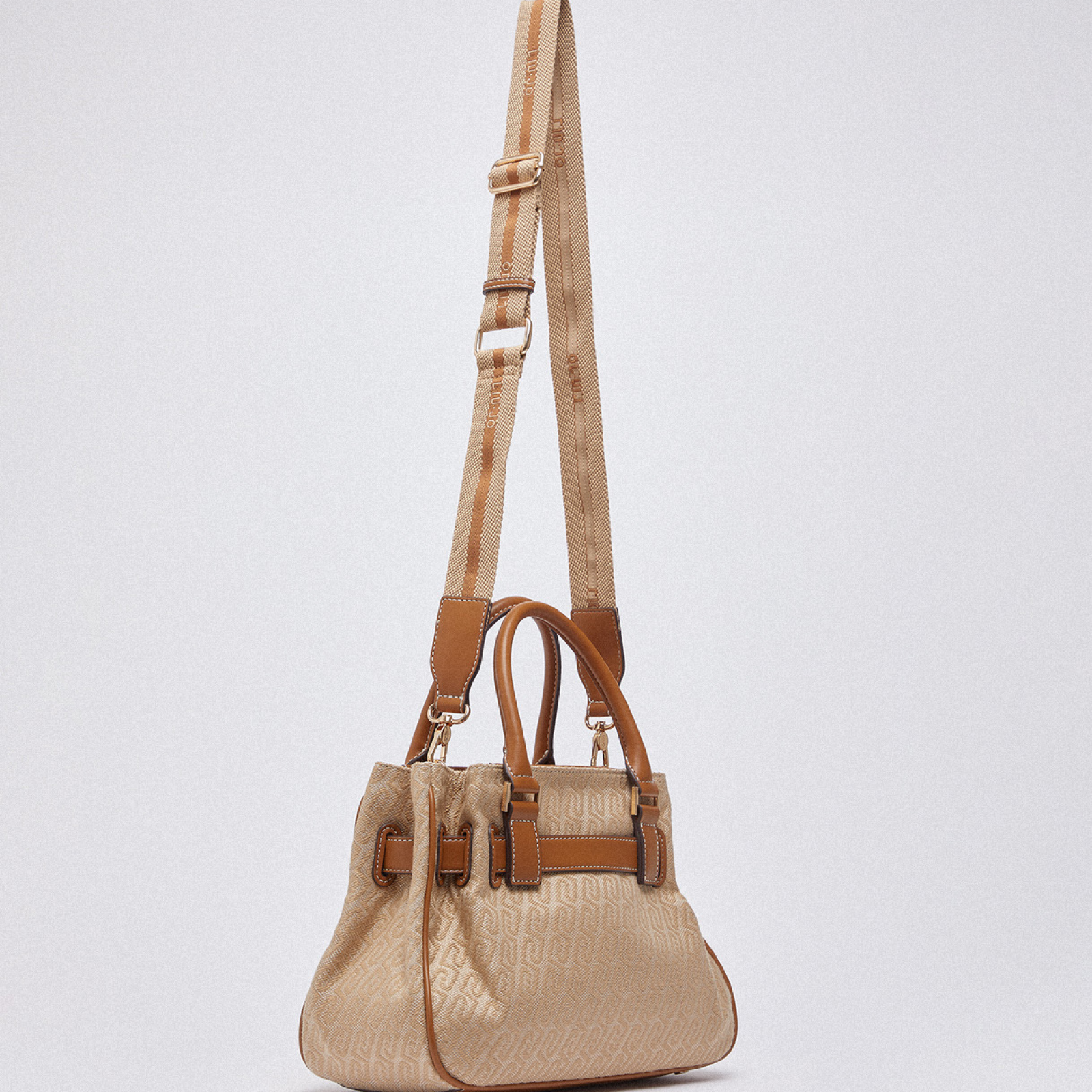 Дамска чанта Liu Jo Women Jacquard Handbag AA6032 T378A 00005 Back View