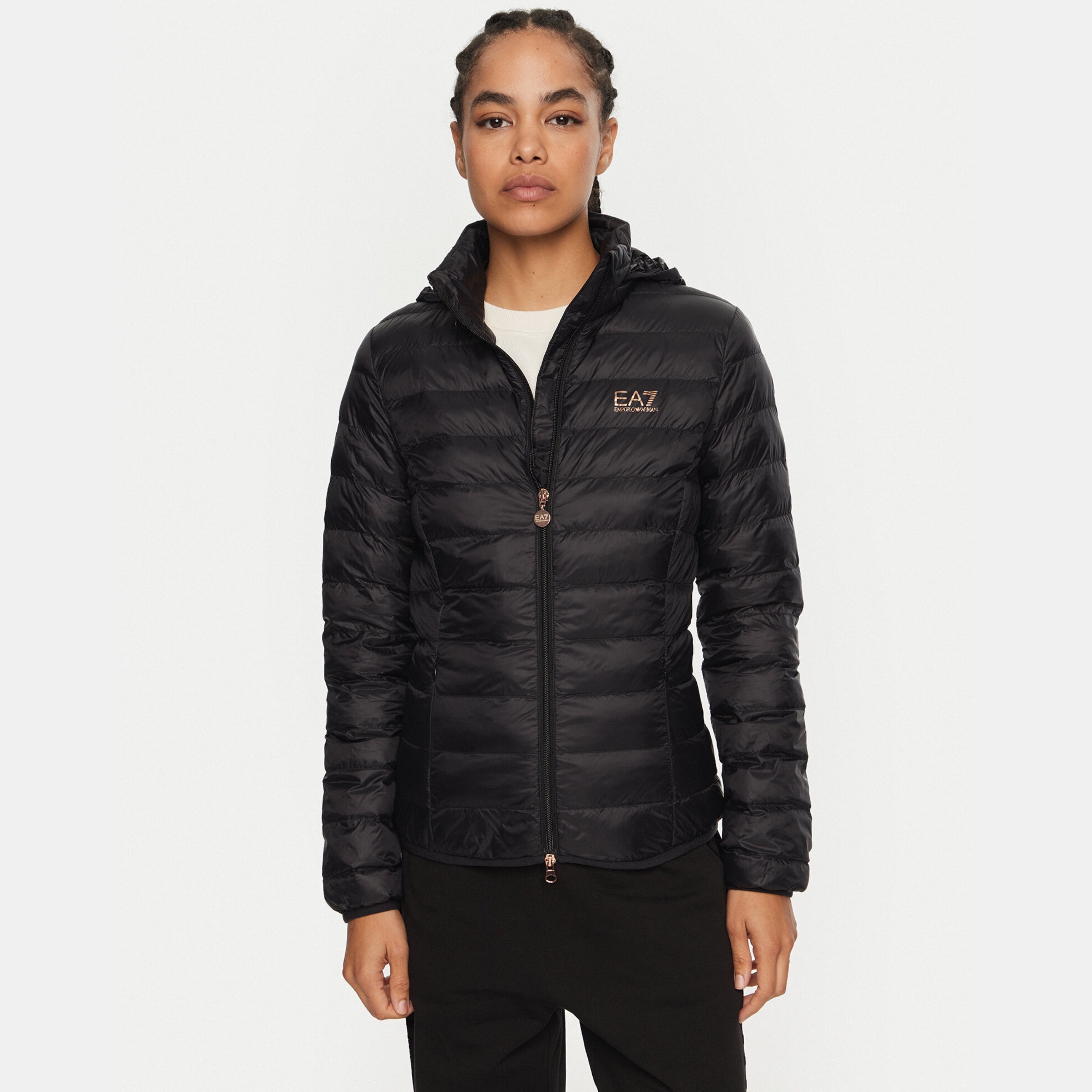 Дамско яке в черно EA7 Emporio Armani Women’s Jacket 6DTB28 TNGPZ 0210