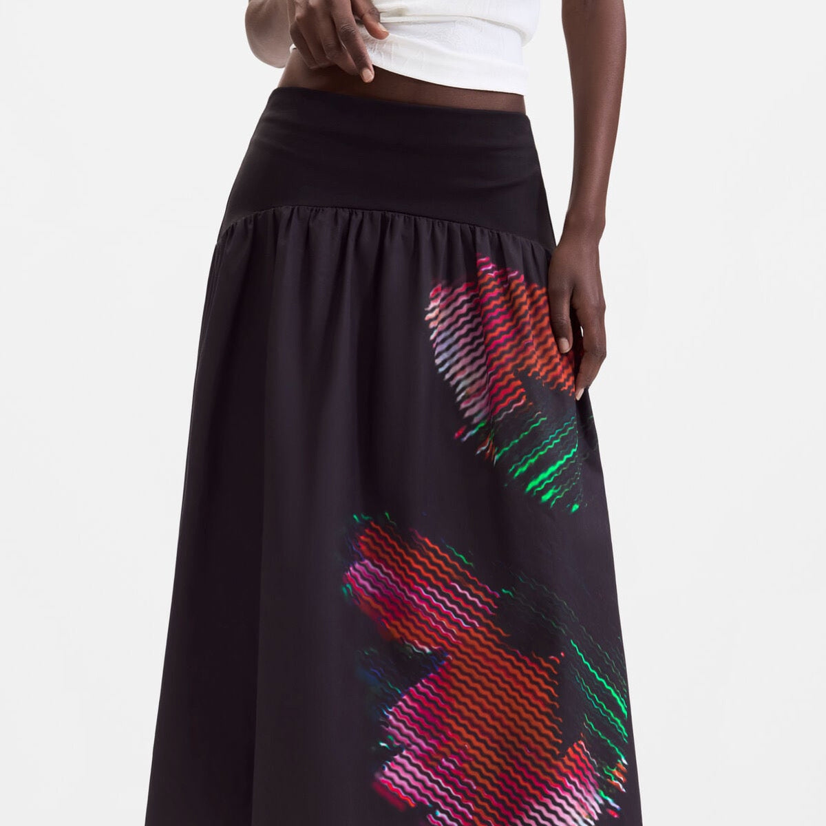 Дамска пола Desigual women’s skirt 26SWFW02 2000 Close-up 