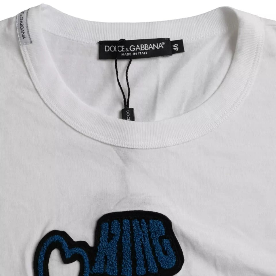 Dolce &amp; Gabbana King Of Love Кръгла мъжка тениска