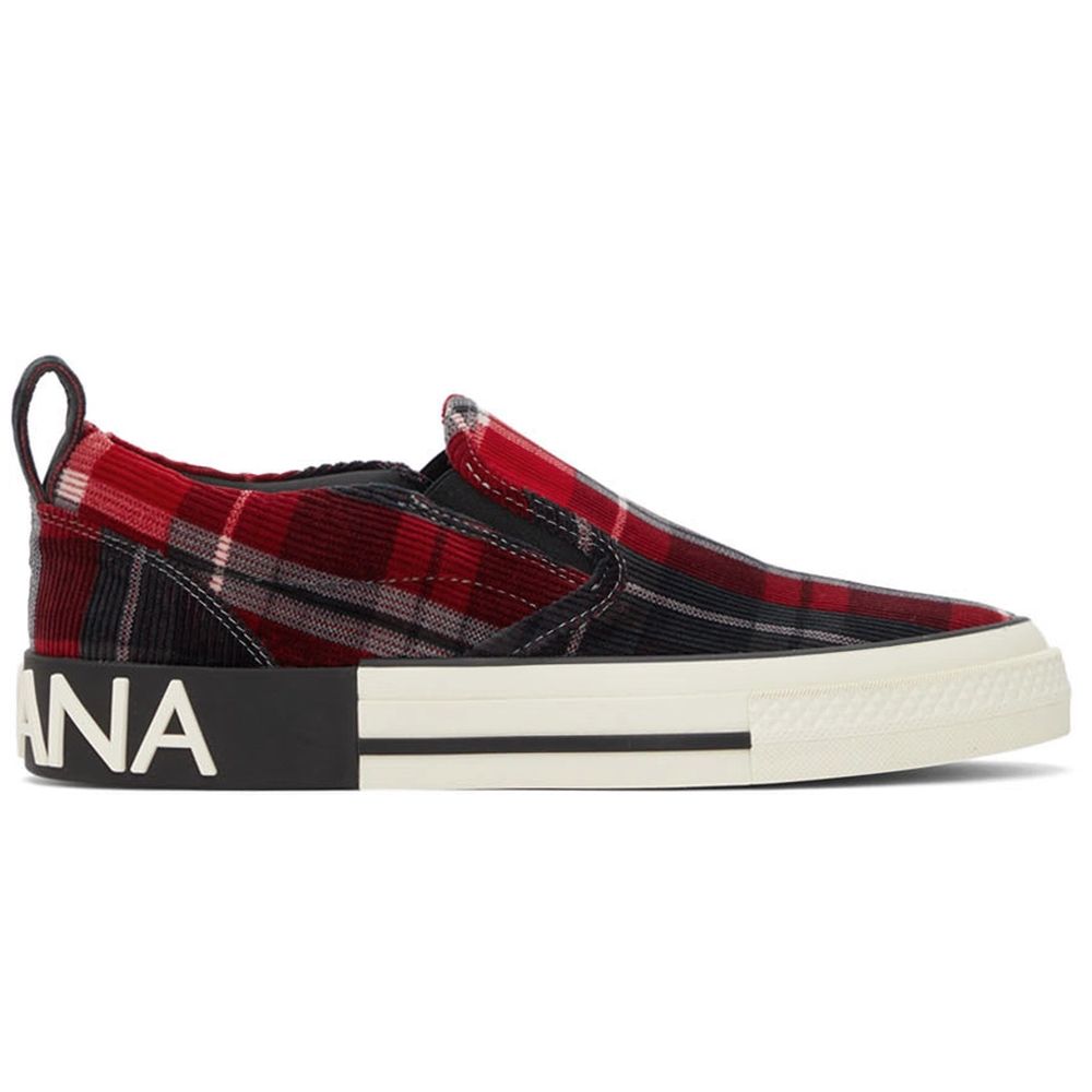 Мъжки кецове Dolce & Gabbana Men’s Red Cotton Sneakers