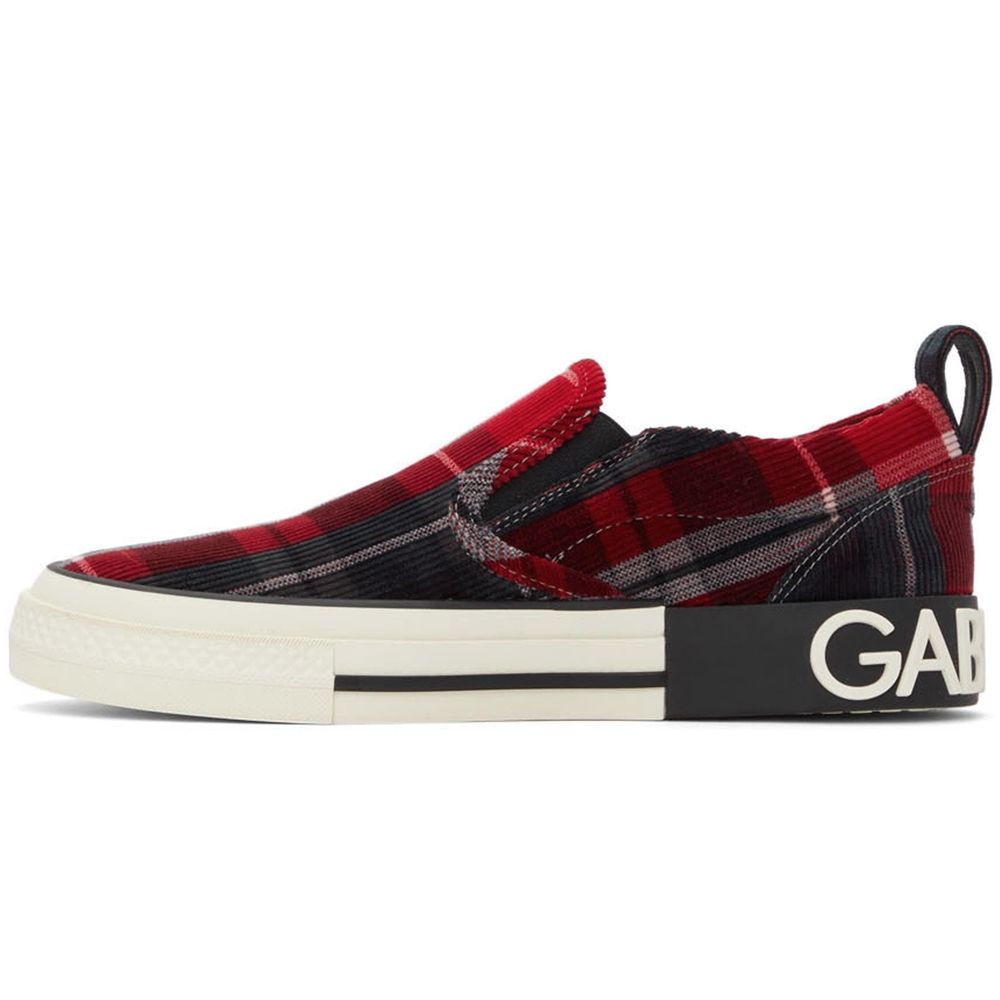 Мъжки кецове Dolce & Gabbana Men’s Red Cotton Sneakers