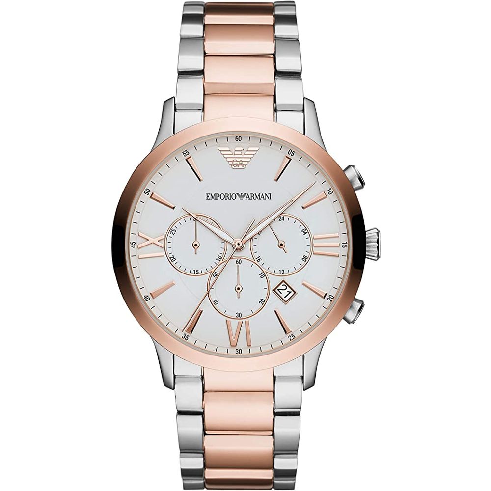 Emporio Armani Silver Steel Watch