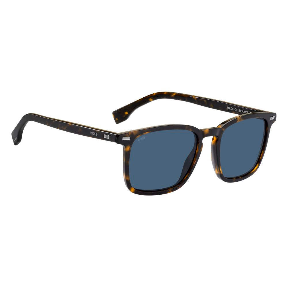 Hugo Boss Brown Acetate Sunglasses