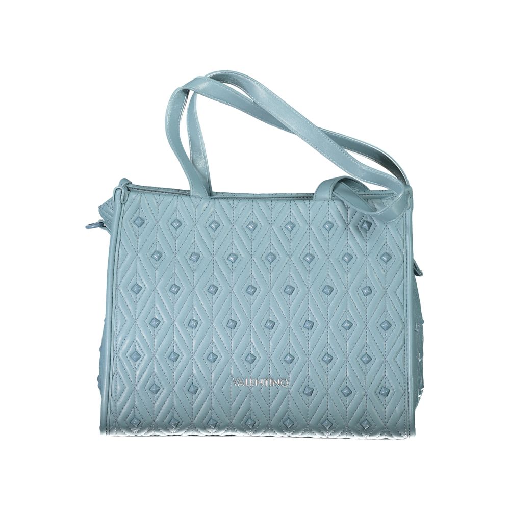 Valentino Bags Light Blue Polyester Handbag