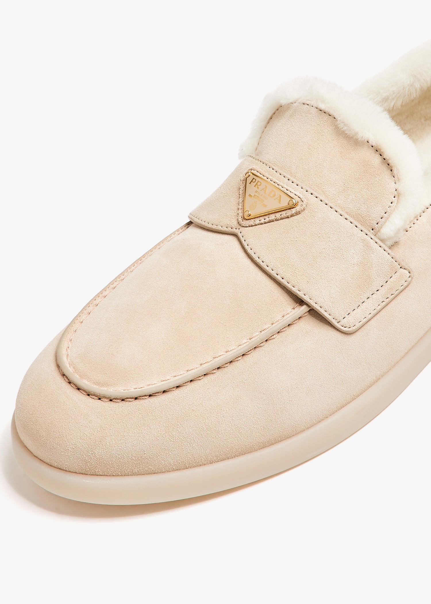 Мъжки мокасини лоуфъри Men’s loafers PRADA 2DG124FA0013LRFF0FHI close-up view