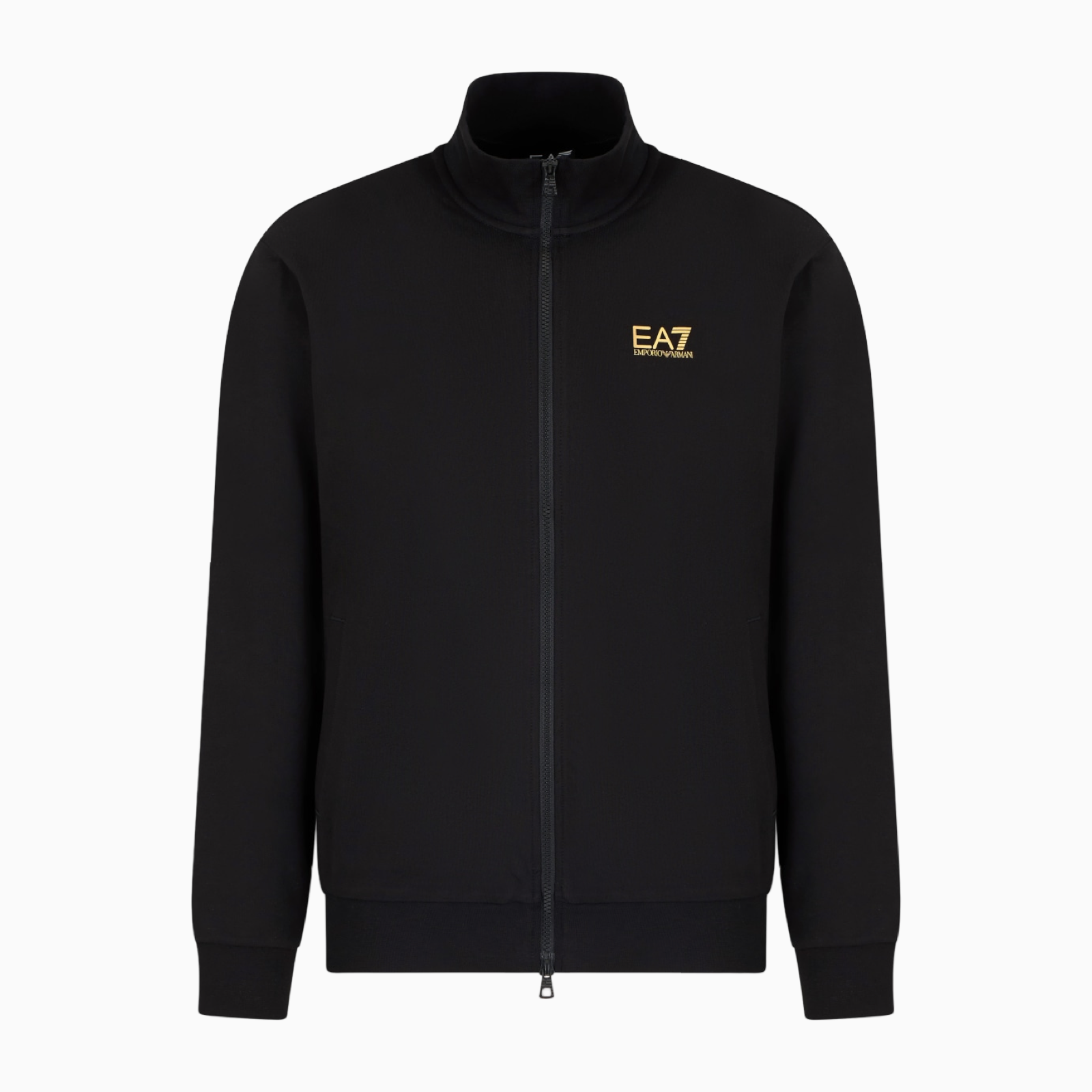 Мъжки черен суичър EA7 Emporio Armani Men Sweatshirt 8NPM31 PJVRZ MC004 Front View