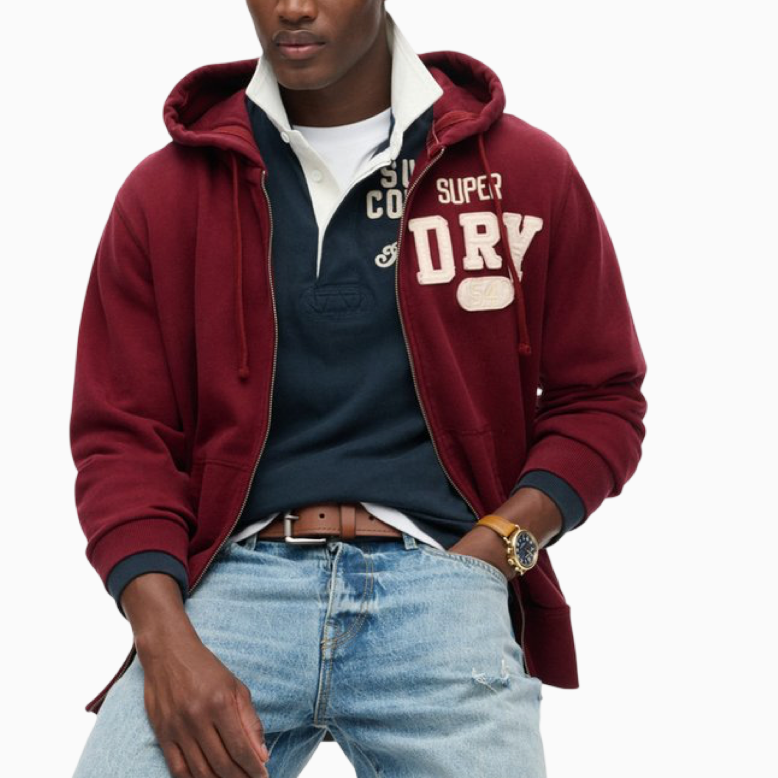 Мъжки суичър Superdry Men Sweatshirt M2014116A Front View
