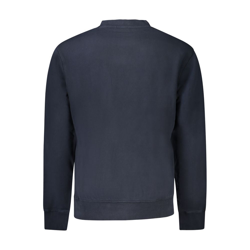 Hugo Boss Blue Cotton Sweater