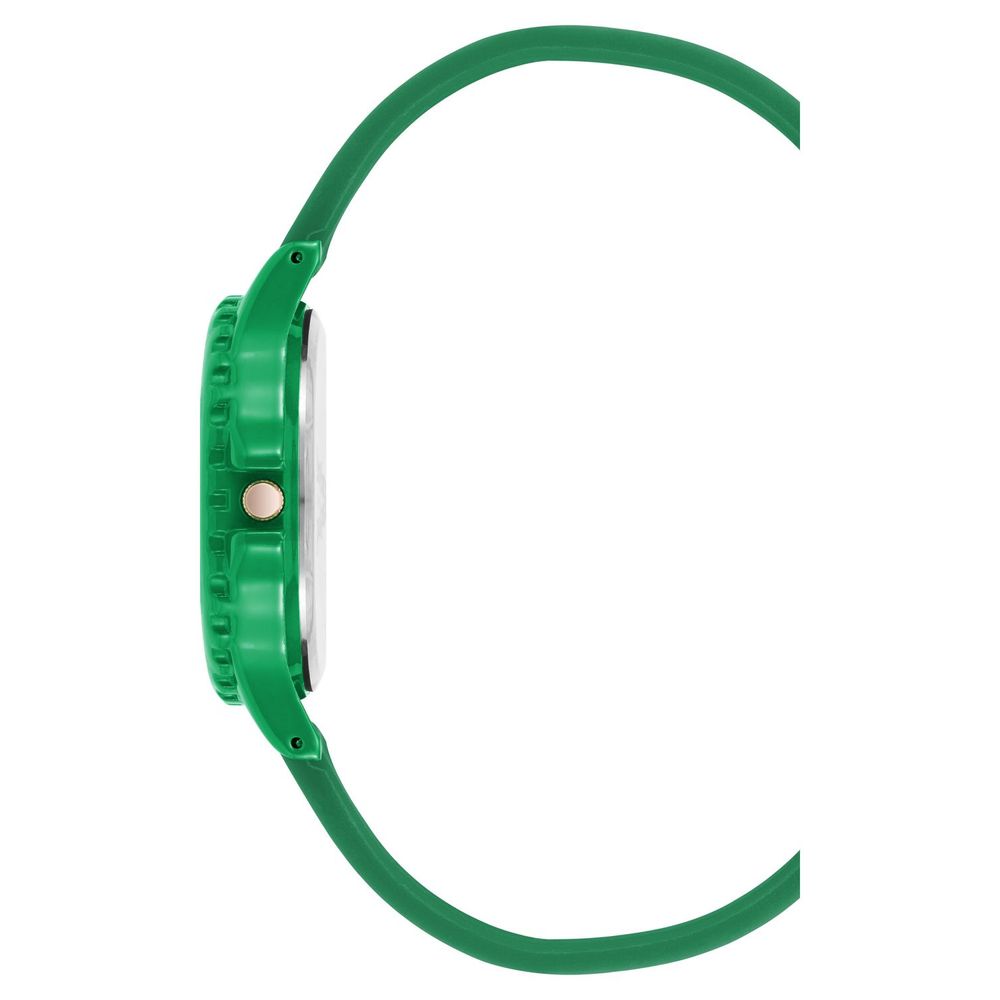 Juicy Couture Green Silicone Watch