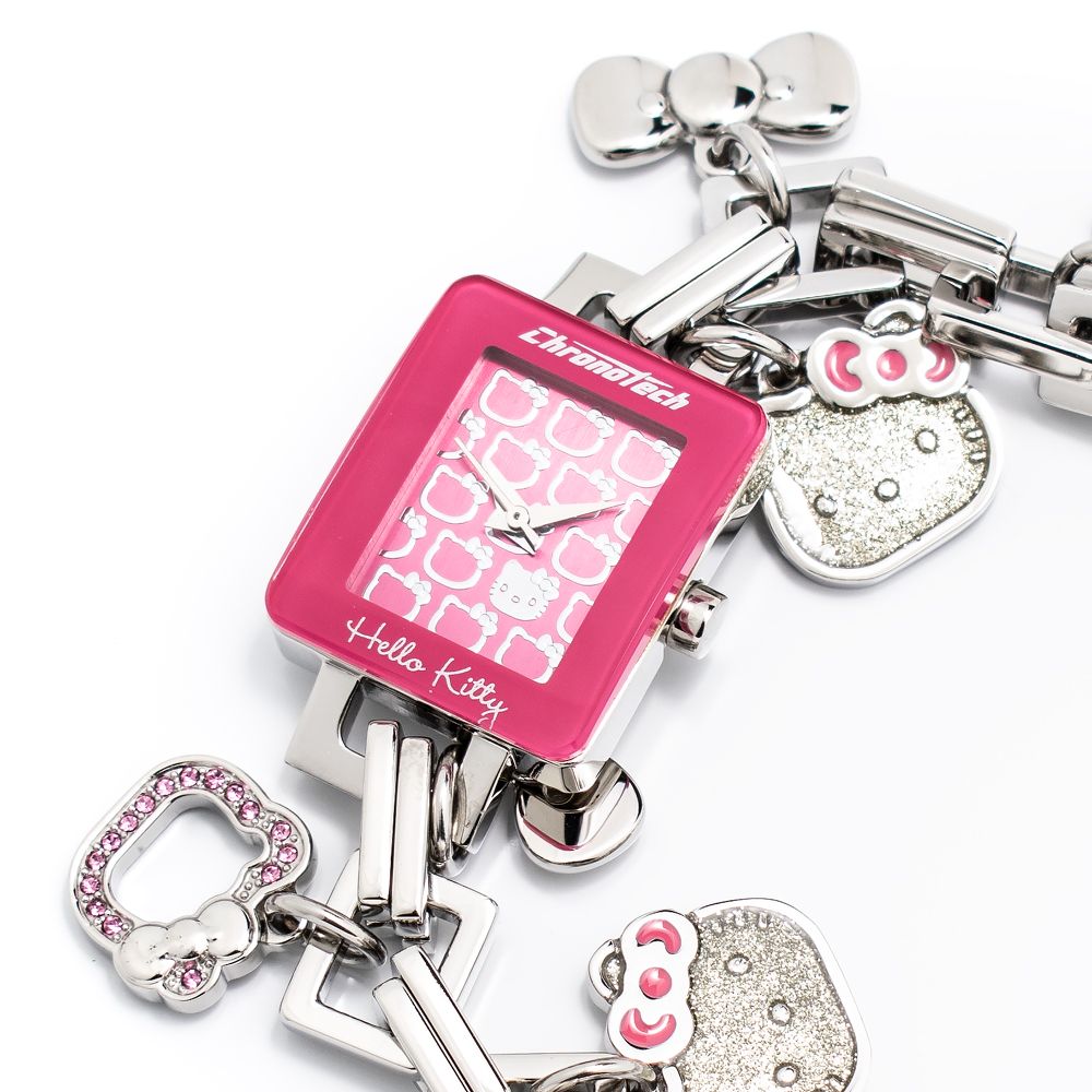 Часовник от сребърна стомана Chronotech