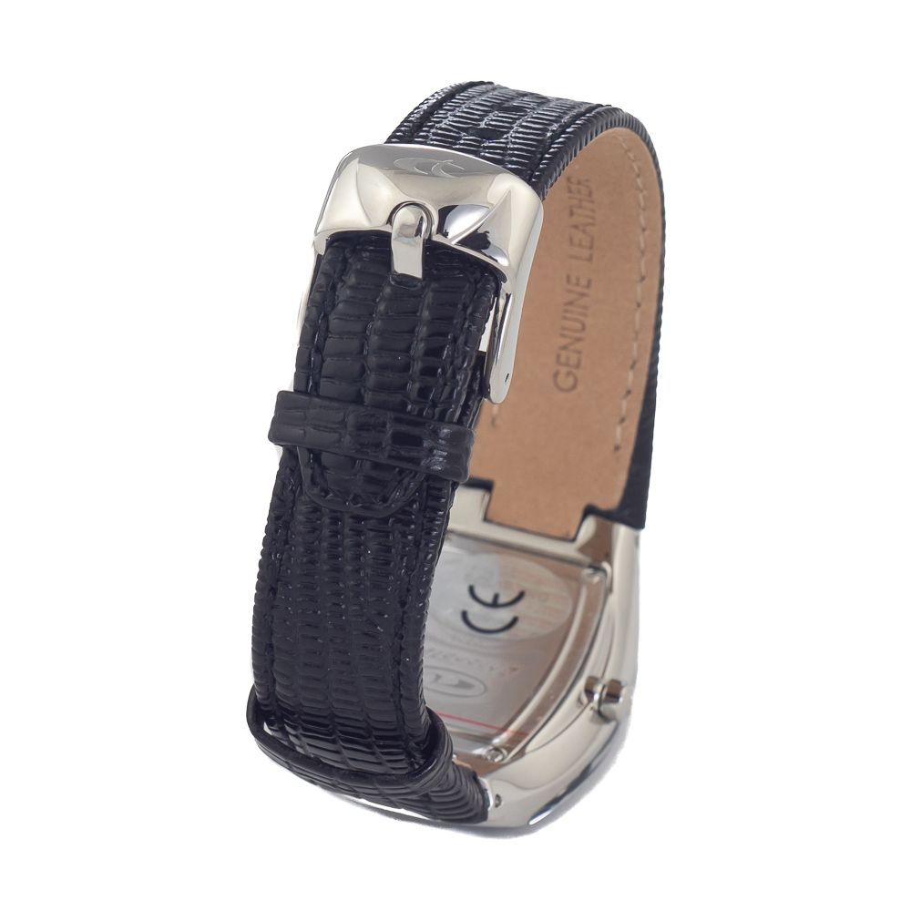 Черен кожен часовник Chronotech