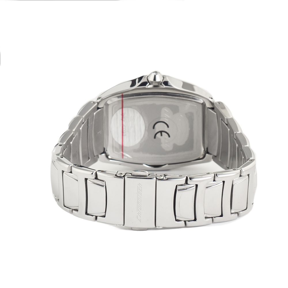 Часовник от сребърна стомана Chronotech