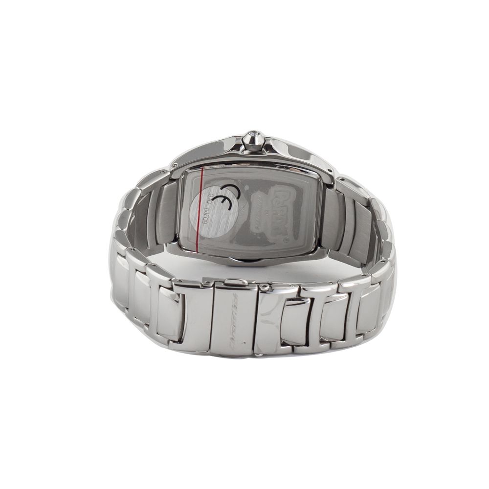 Часовник от сребърна стомана Chronotech