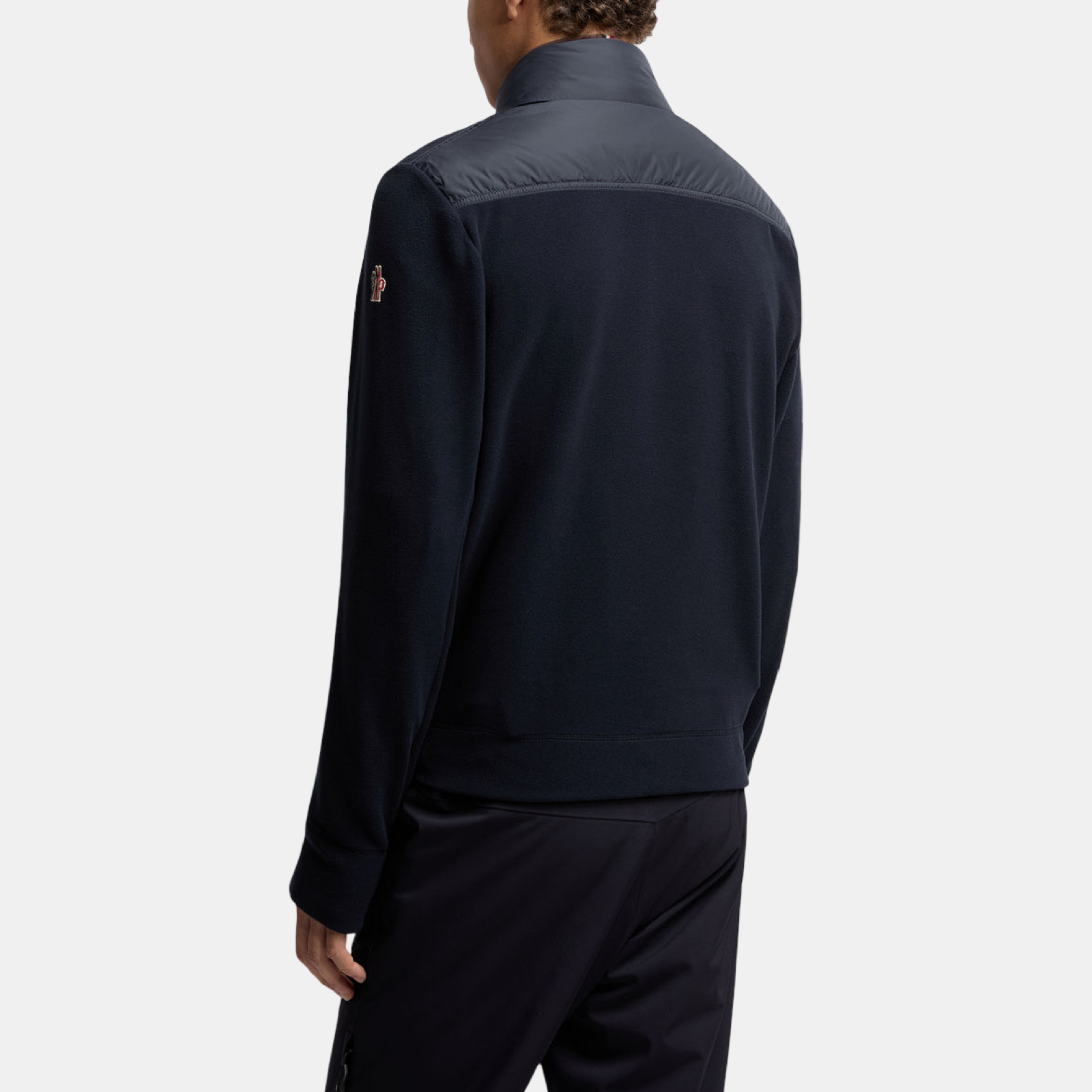 Moncler Grenoble Quilted Zip-Up Men Jacket K20978G 000148 0093 Back View