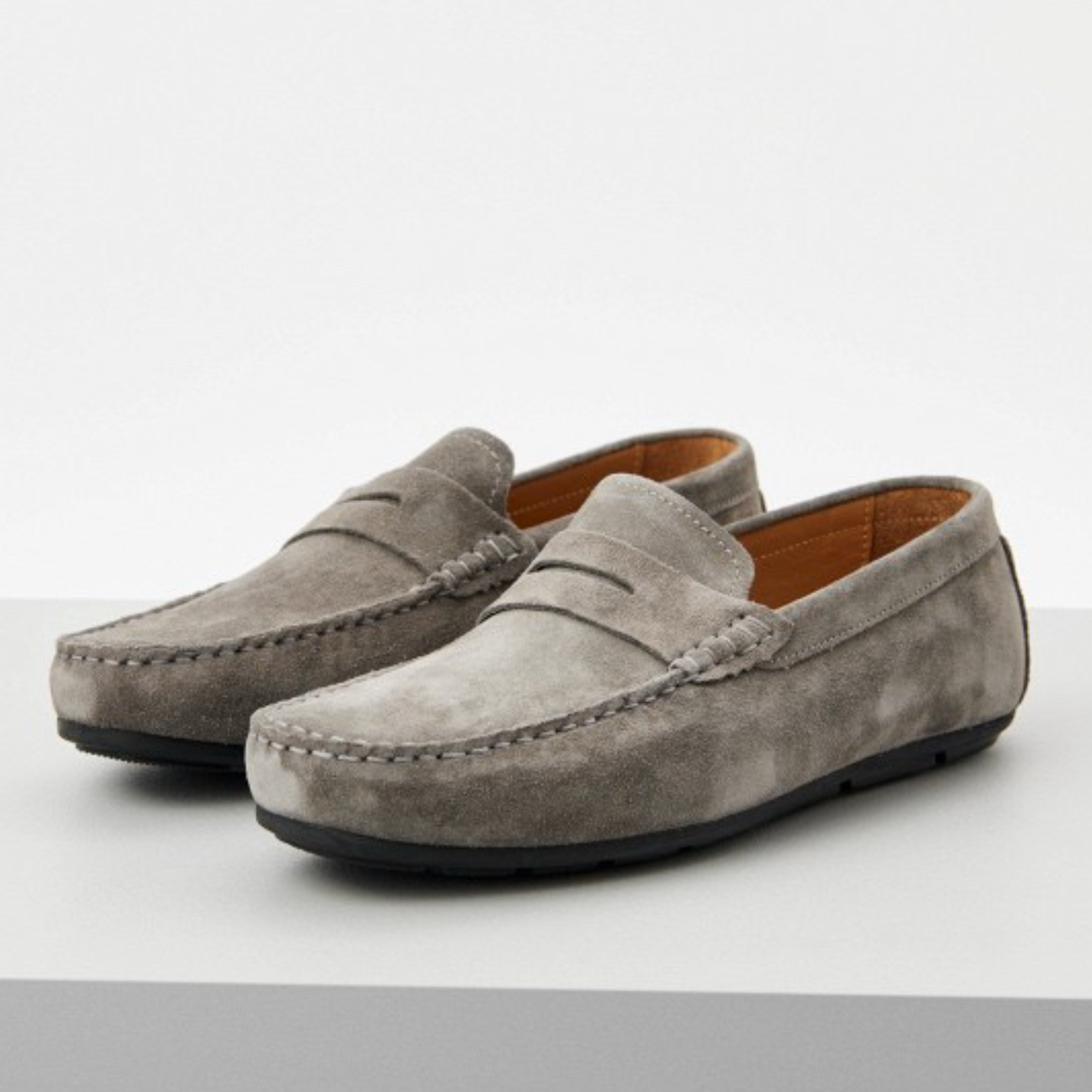 Мъжки мокасини Men’s gray driver moccasins Cerruti 1881 CSSU01516M