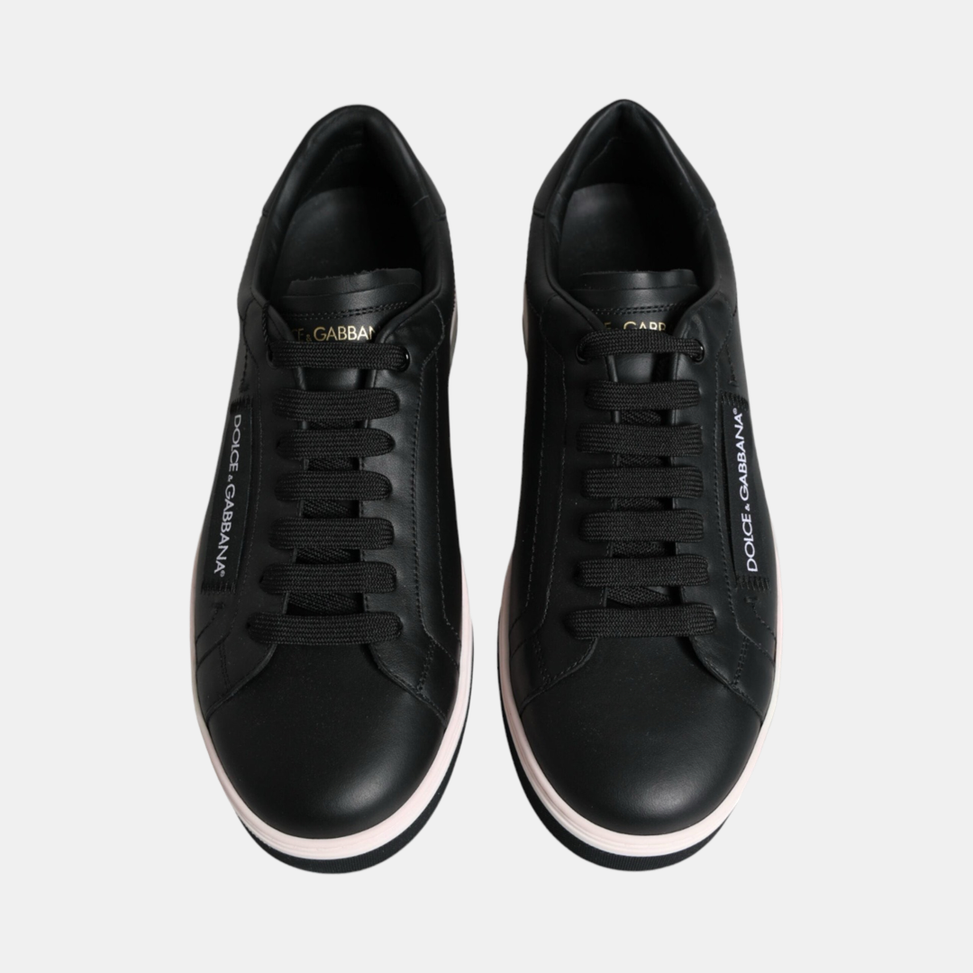 Мъжки черни маратонки Dolce & Gabbana Roma Men Sneakers