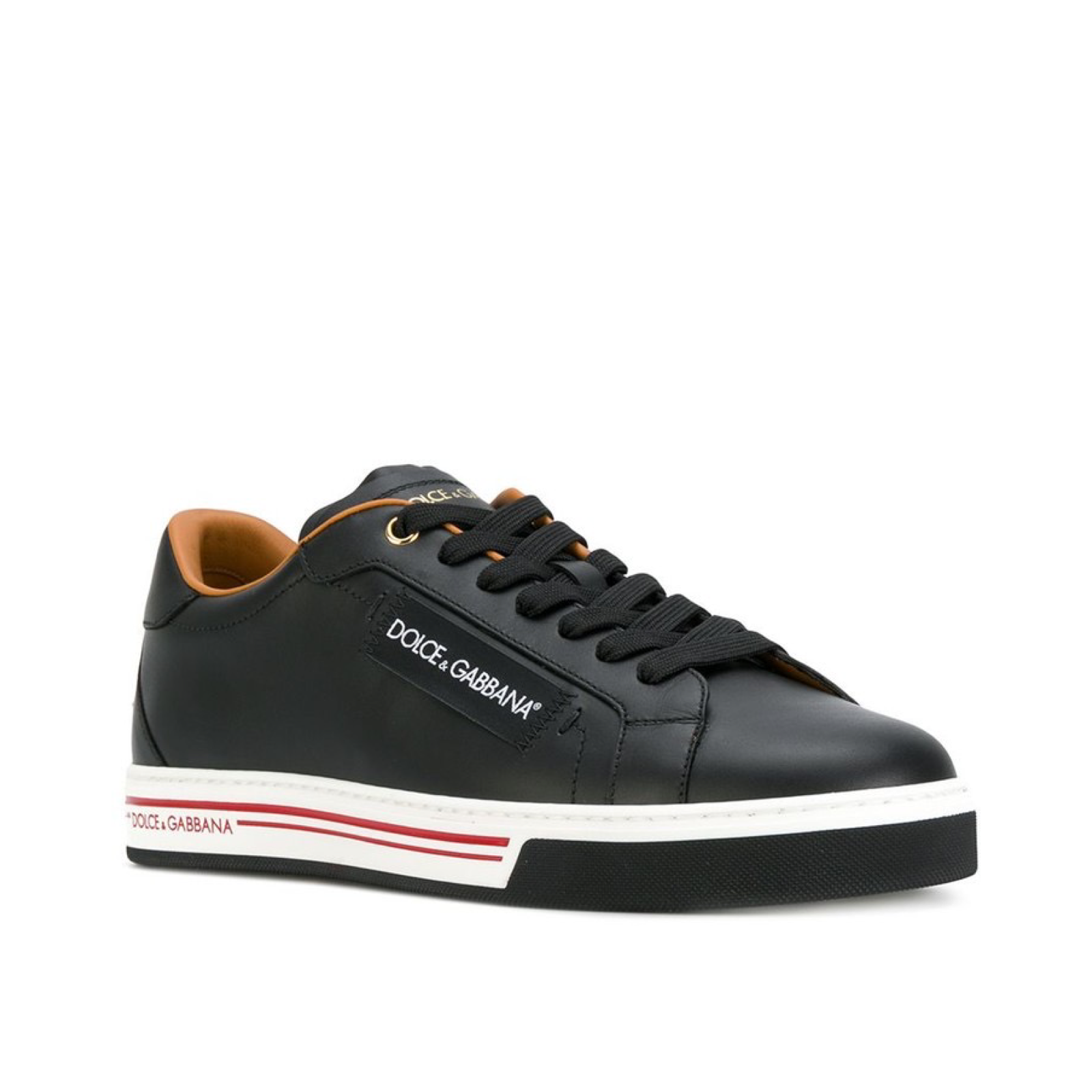 Мъжки черни маратонки Dolce & Gabbana Roma Men Sneakers CS1572 AN175