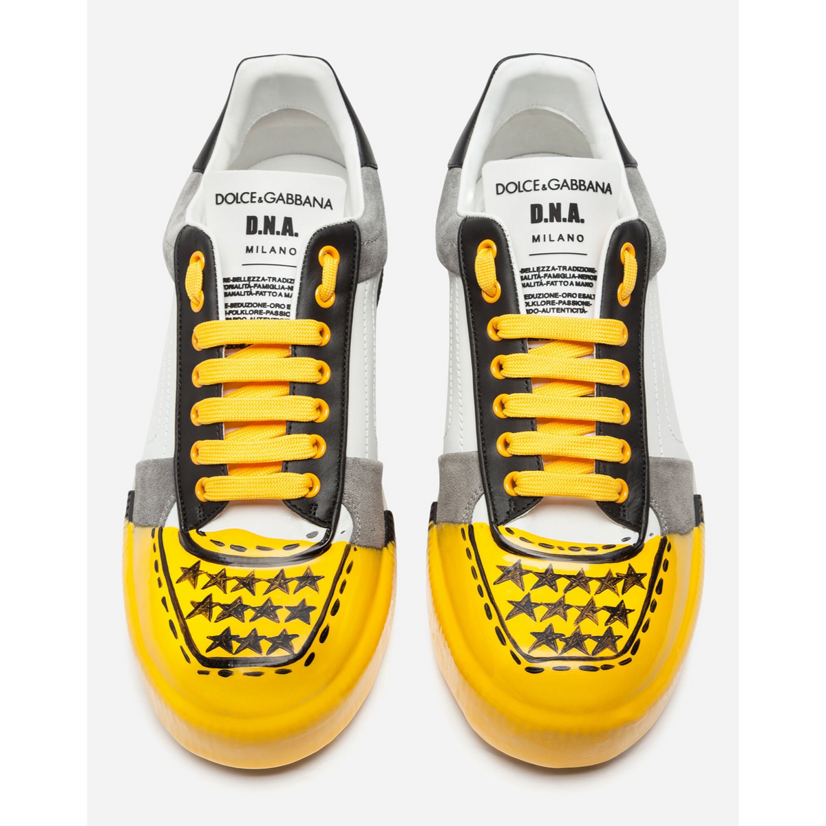 Dolce & Gabbana Miami DNA Men Sneakers Top View