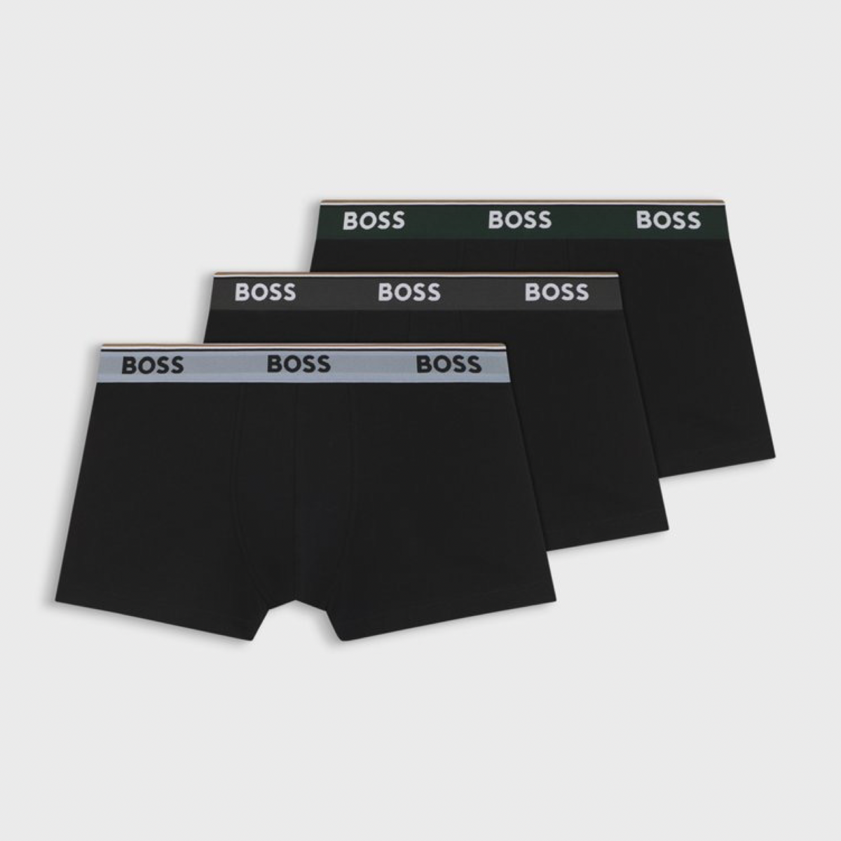 Мъжки боксерки Boss Men 3-pack Boxers 50554693 987 Front View