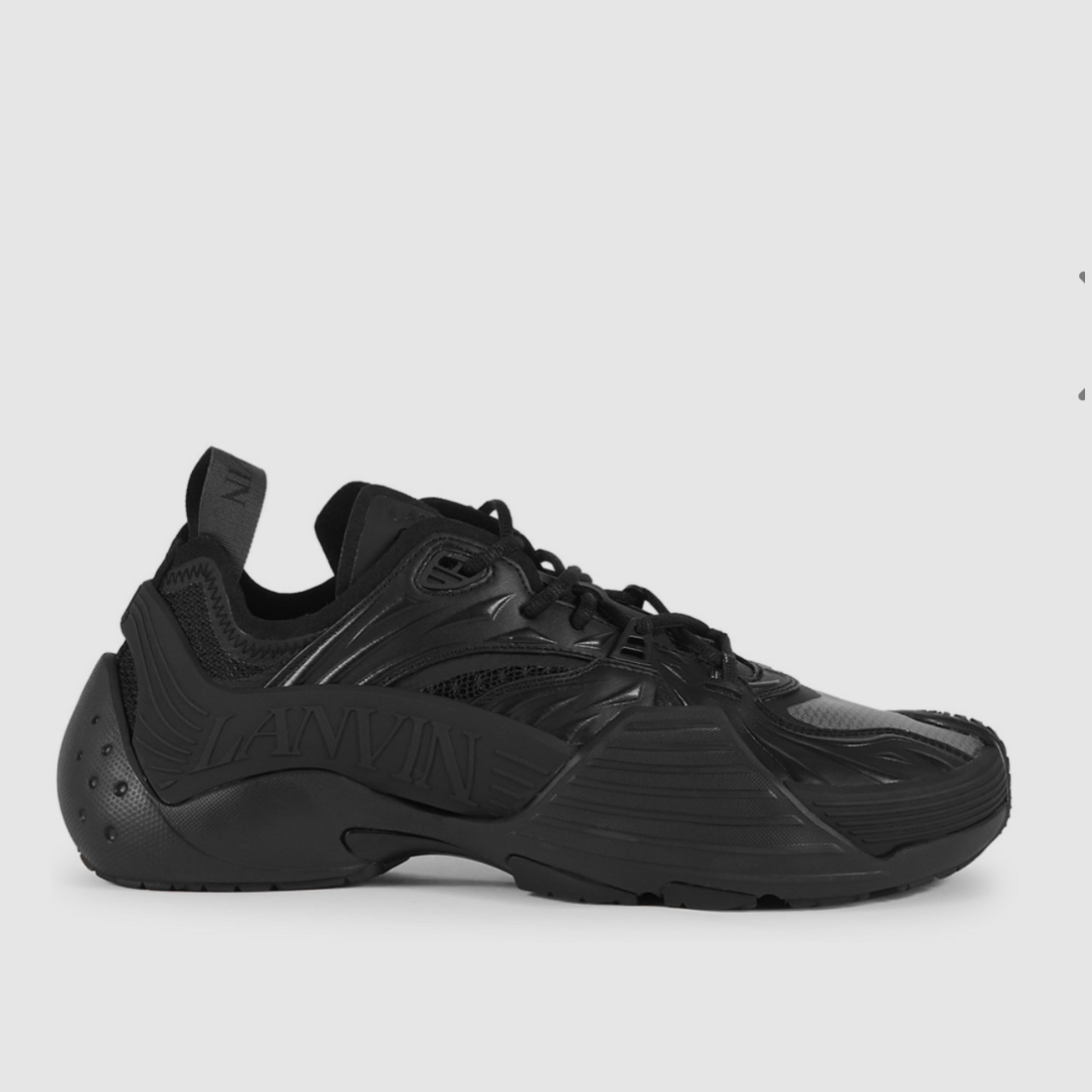 Мъжки луксозни маратонки Men’s sneakers Flash-X 911747 Black lateral view