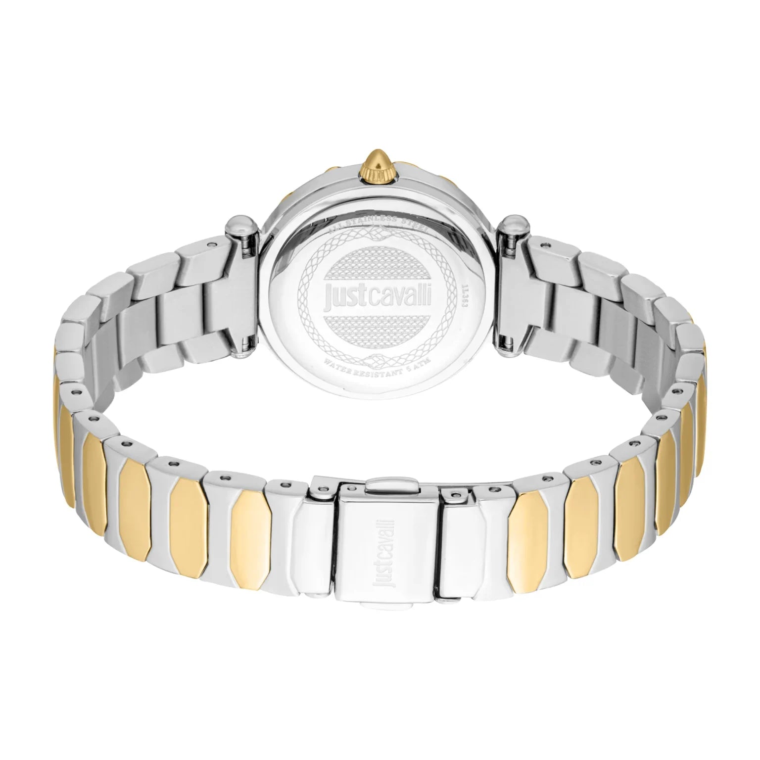 Дамски часовник Women’s watch Just Cavalli Animalier Stella Snake JC1L363M0065 Two Tones YG Silver