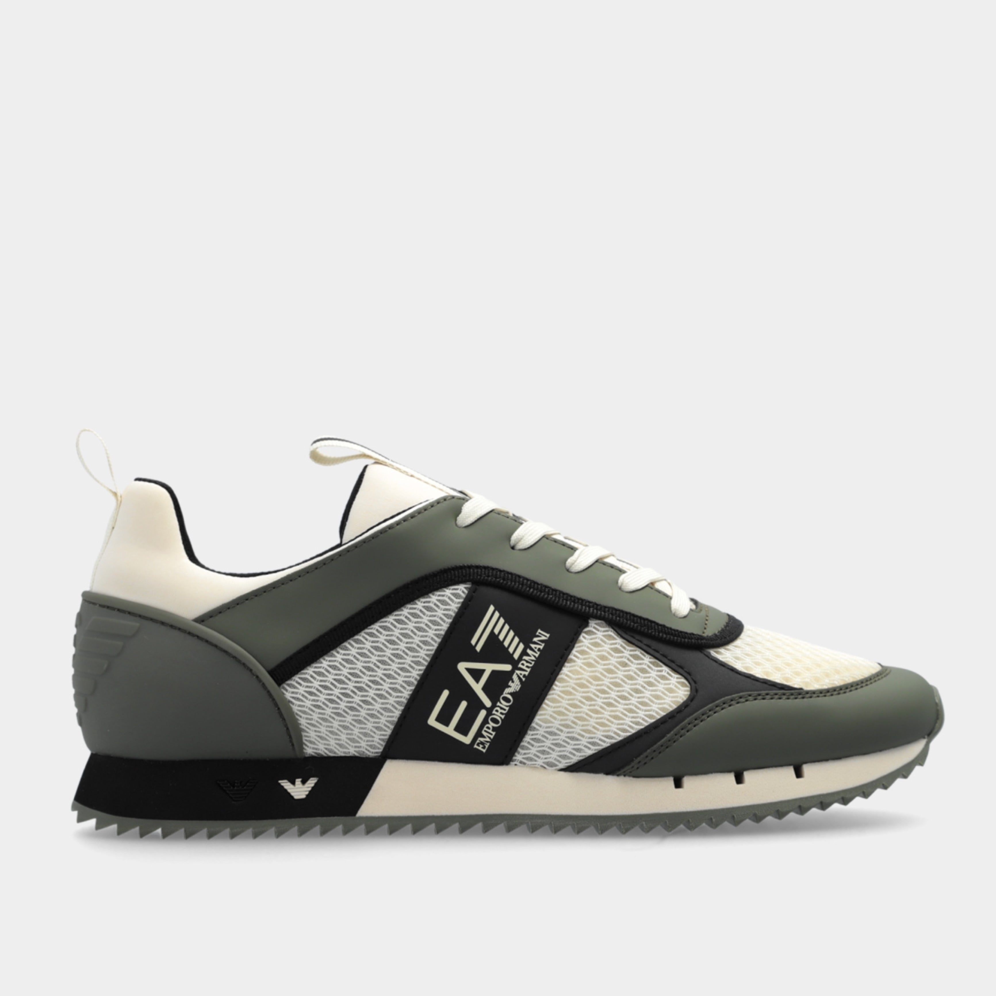 Мъжки спортни обувки Men’s sneakers EA7 Emporio Armani X8X027 XK050 T991 Military Green/Cream