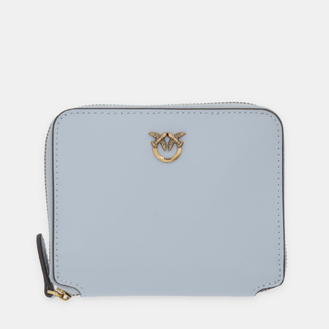 Дамско портмоне с цип Women’s wallet Pinko Light Blue 100249 A0F1 E37Q front view