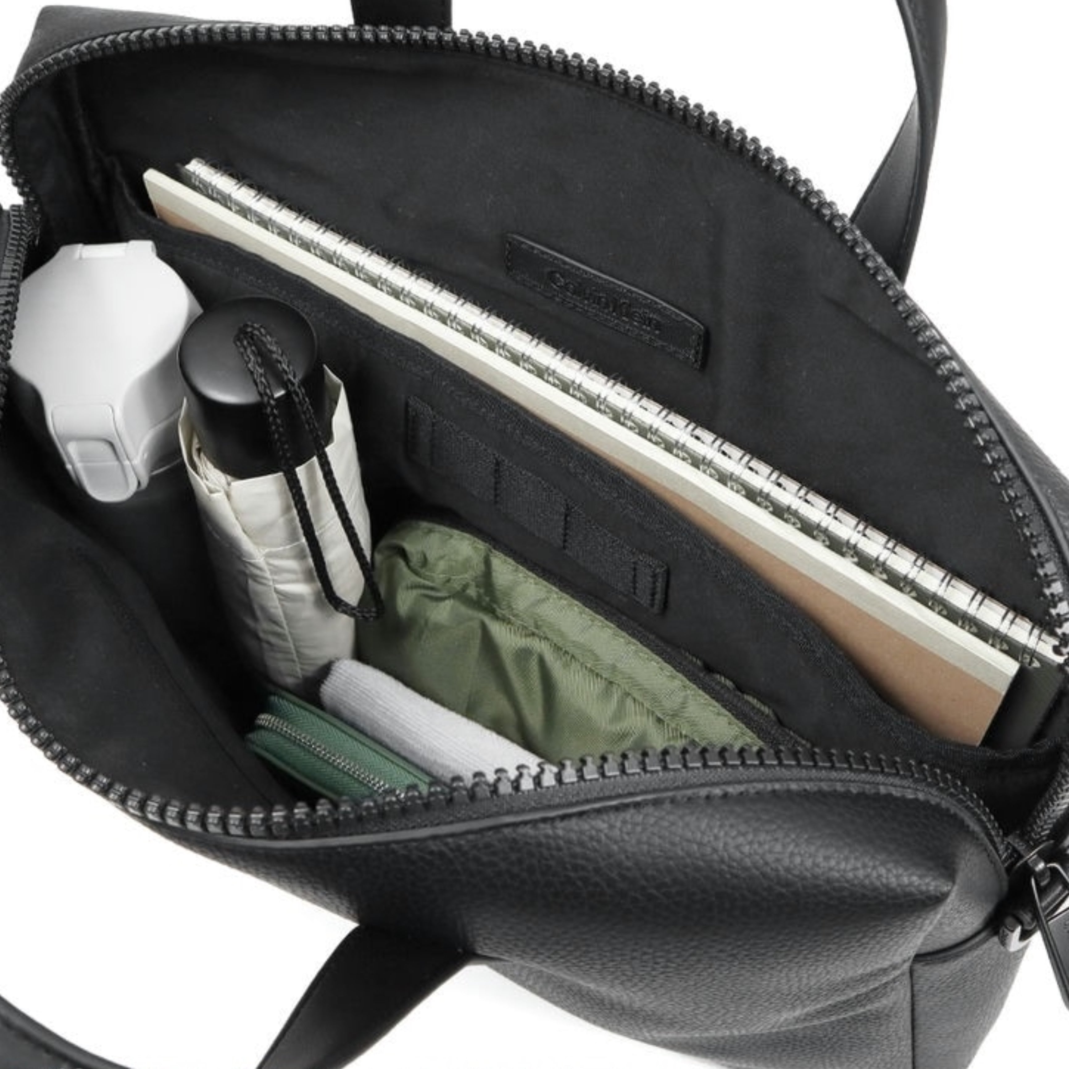 Мъжка чанта за лаптоп Men’s business laptop bag Calvin Klein K50K508694 Black inside view