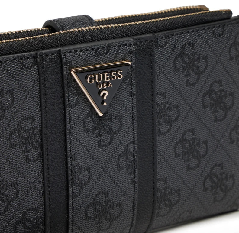 Дамско портмоне Guess SWSG90 00570 в сиво и черно